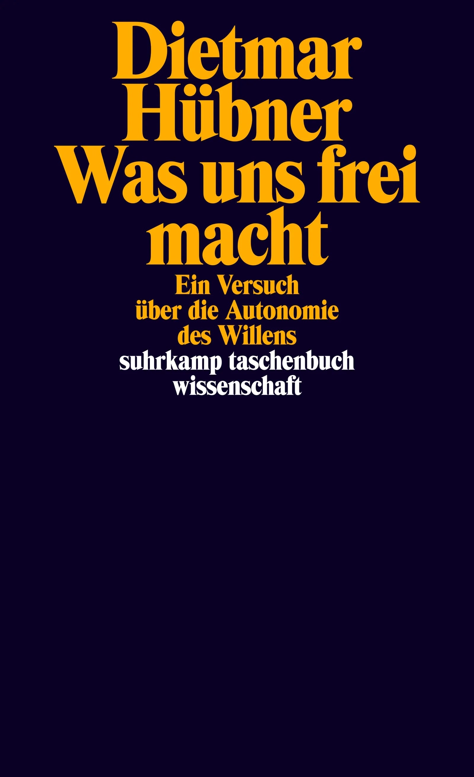 Cover: Was uns frei macht (E-Book) von Dietmar Hübner