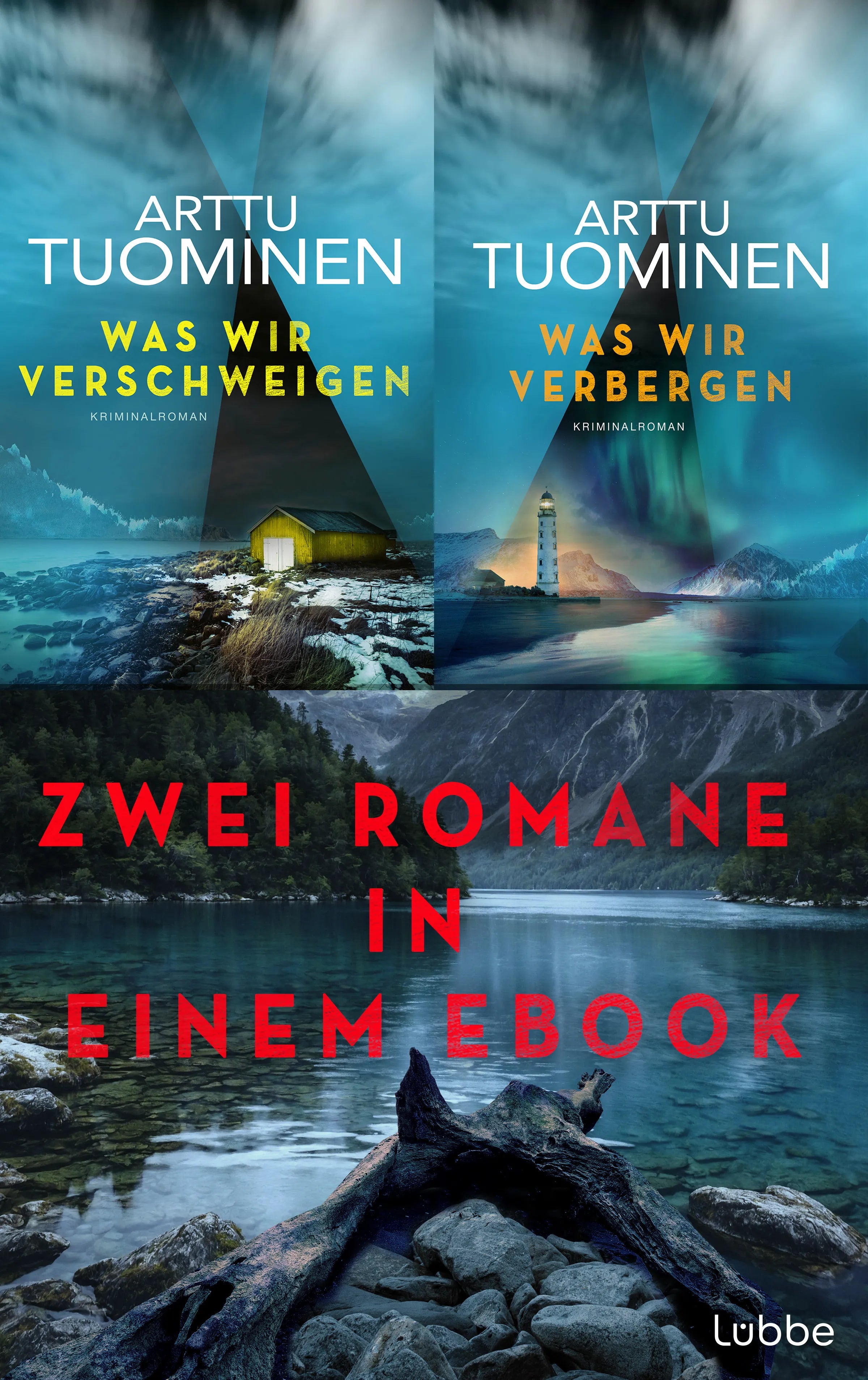 Cover: Was wir verschweigen/Was wir verbergen (E-Book) von Arttu Tuominen