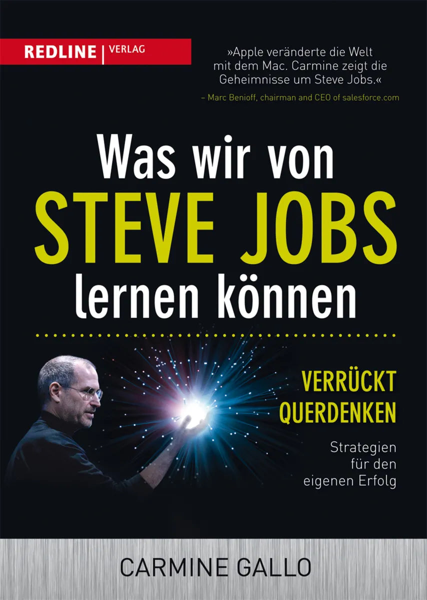 Buchcover von 'Was wir von Steve Jobs lernen können' - Gebundene Ausgabe von Carmine Gallo
