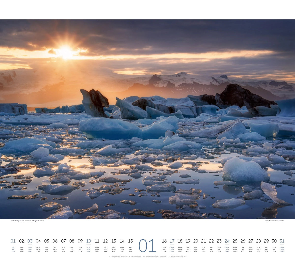 Wasser Kalender 2027 – Ansicht