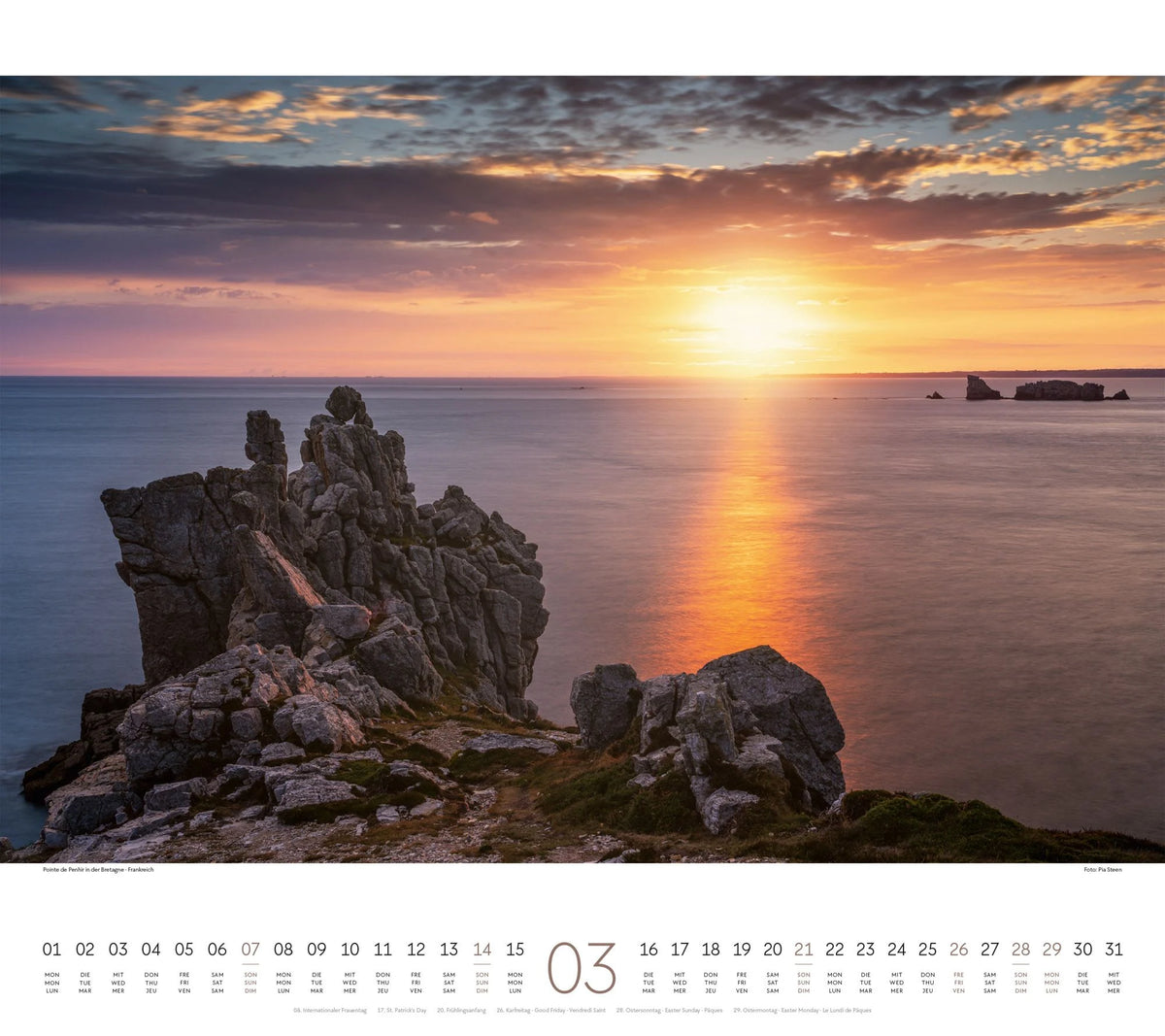 Wasser Kalender 2027 – Ansicht