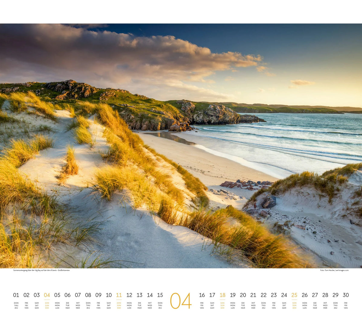 Wasser Kalender 2027 – Ansicht