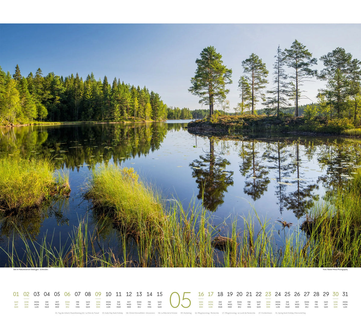 Wasser Kalender 2027 – Ansicht
