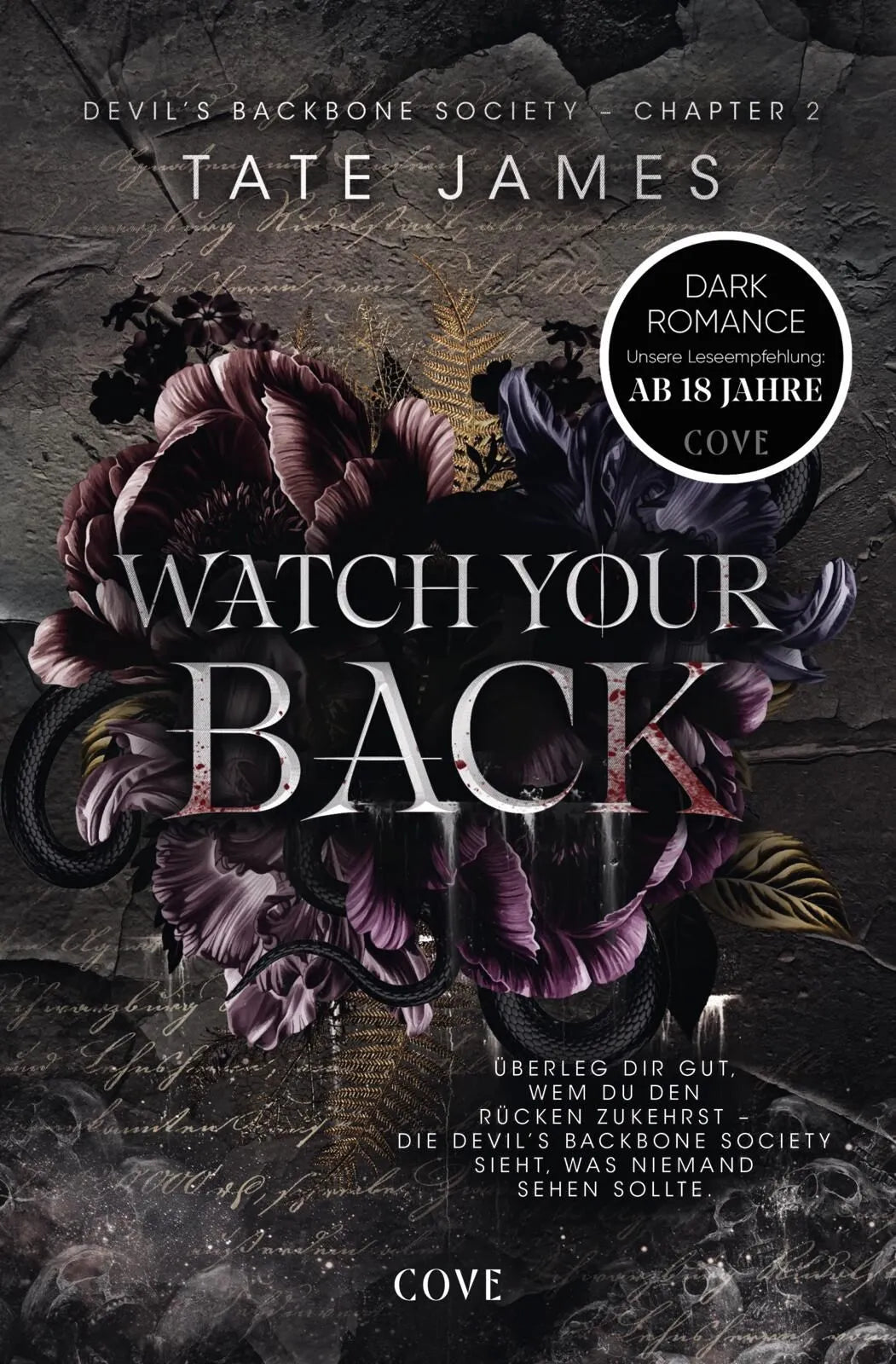 Cover: Watch Your Back (Paperback) von Tate James