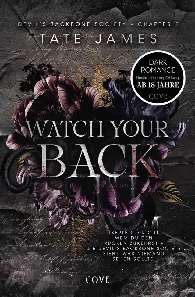 Cover: Watch Your Back (Paperback) von Tate James