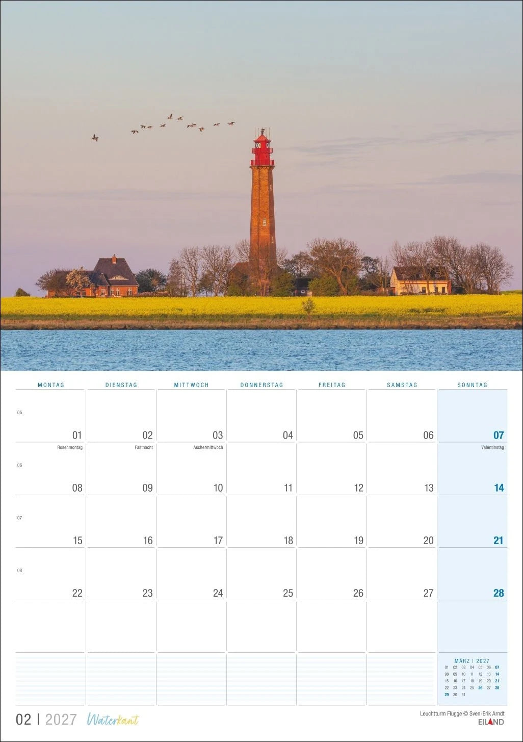Waterkant Kalender 2027 – Ansicht