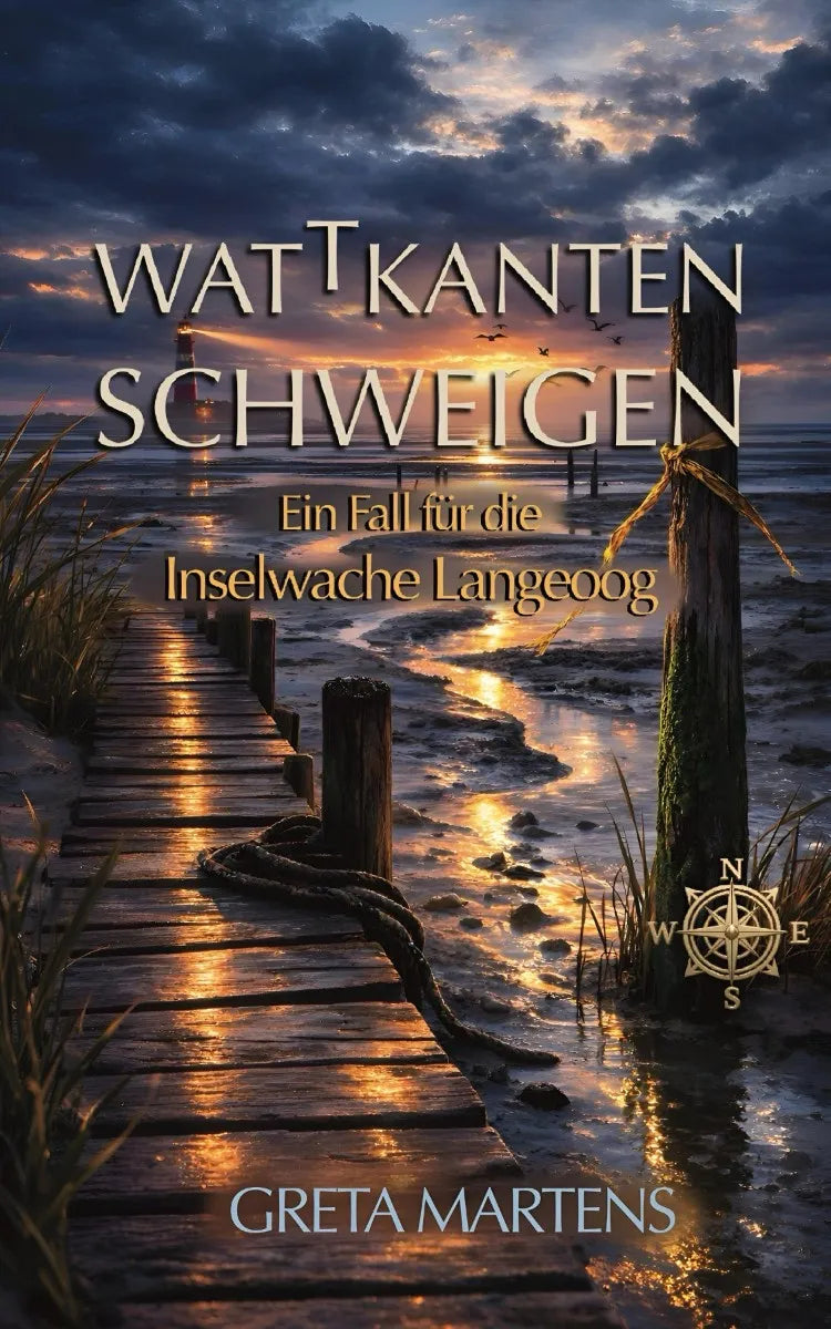 Cover: Wattkanten-Schweigen (E-Book) von Greta Martens