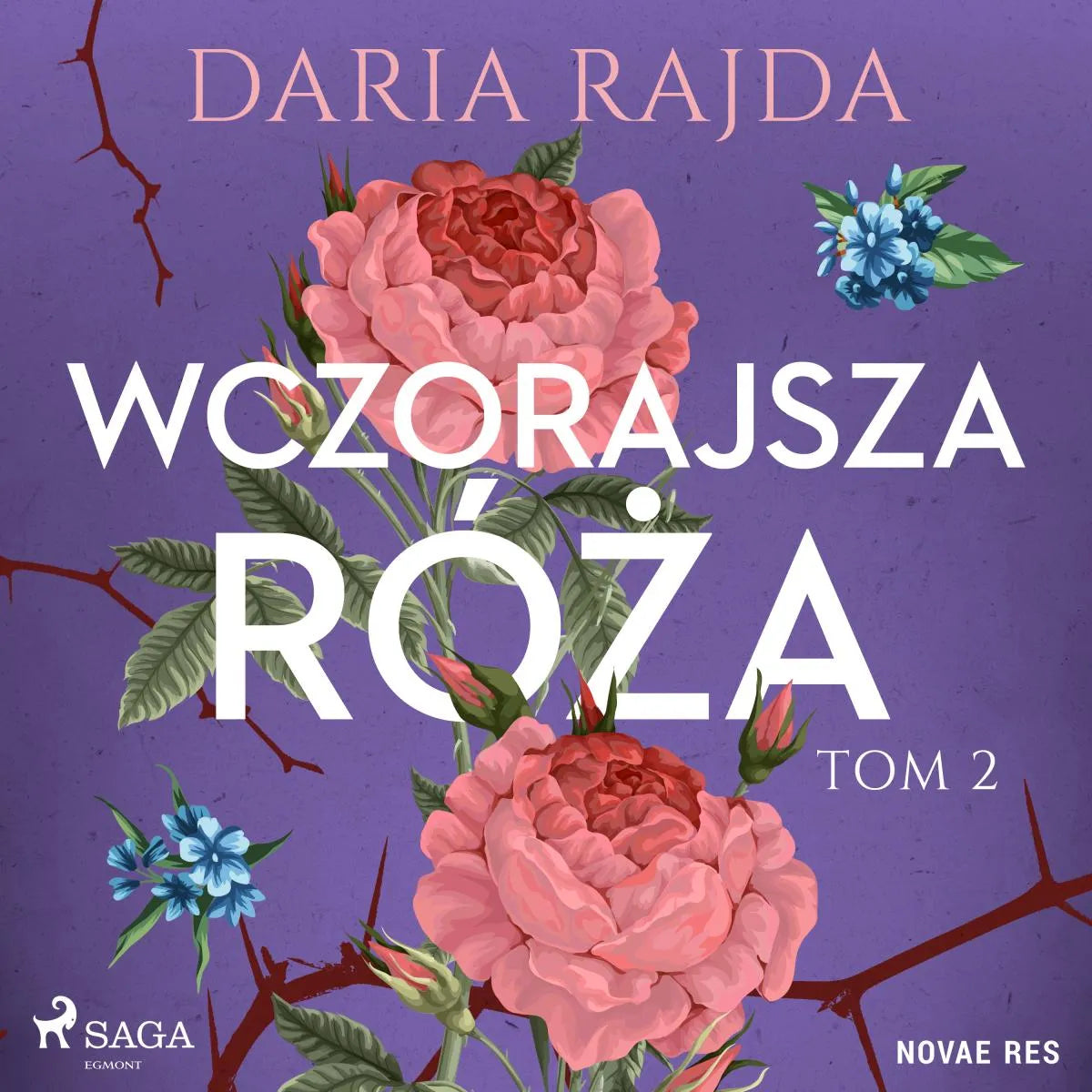 Cover: Wczorajsza róża. Tom 2 (Hörbuch Download) von Daria Rajda