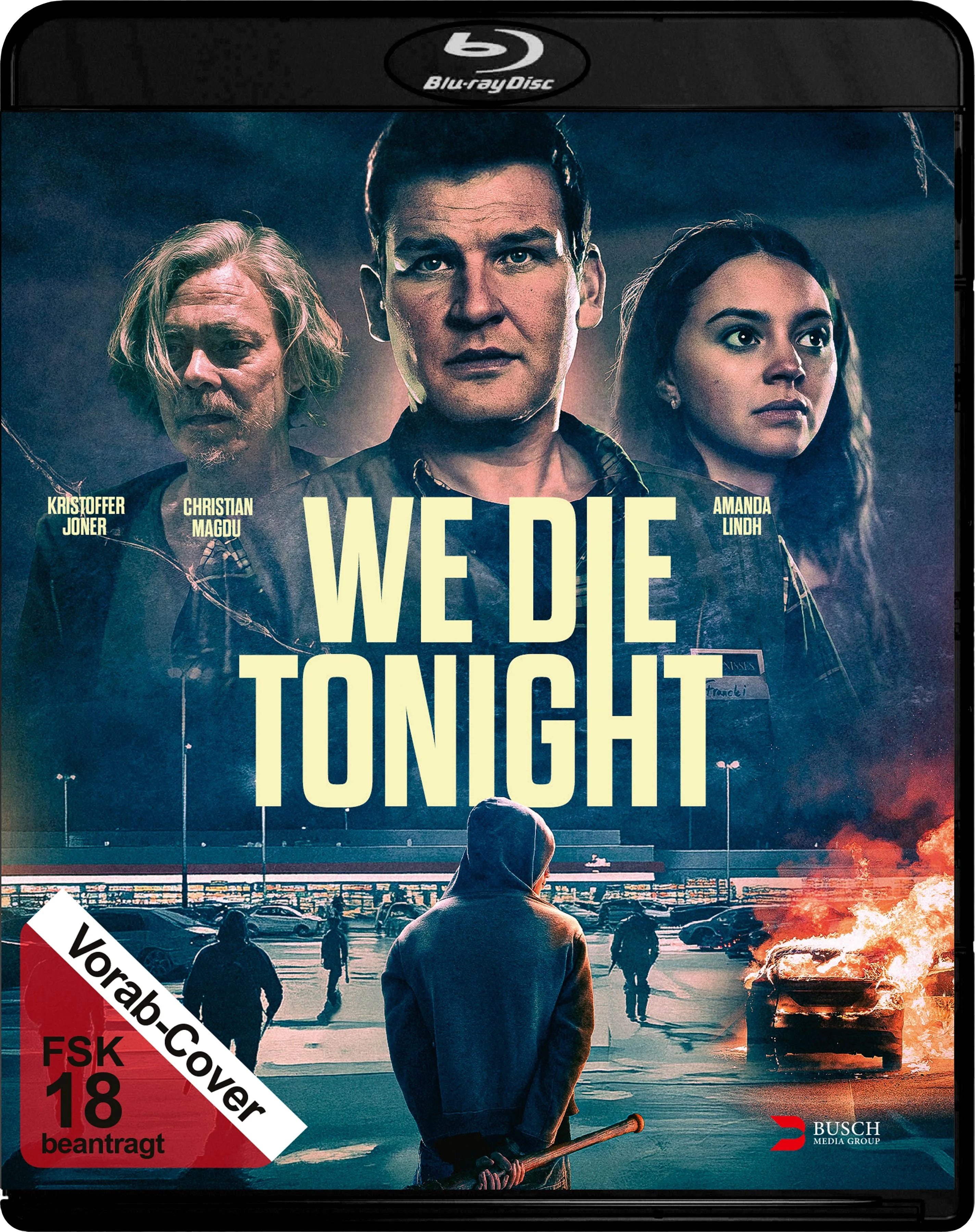 Blu-ray-Cover: We Die Tonight. Regie: Richard Holm