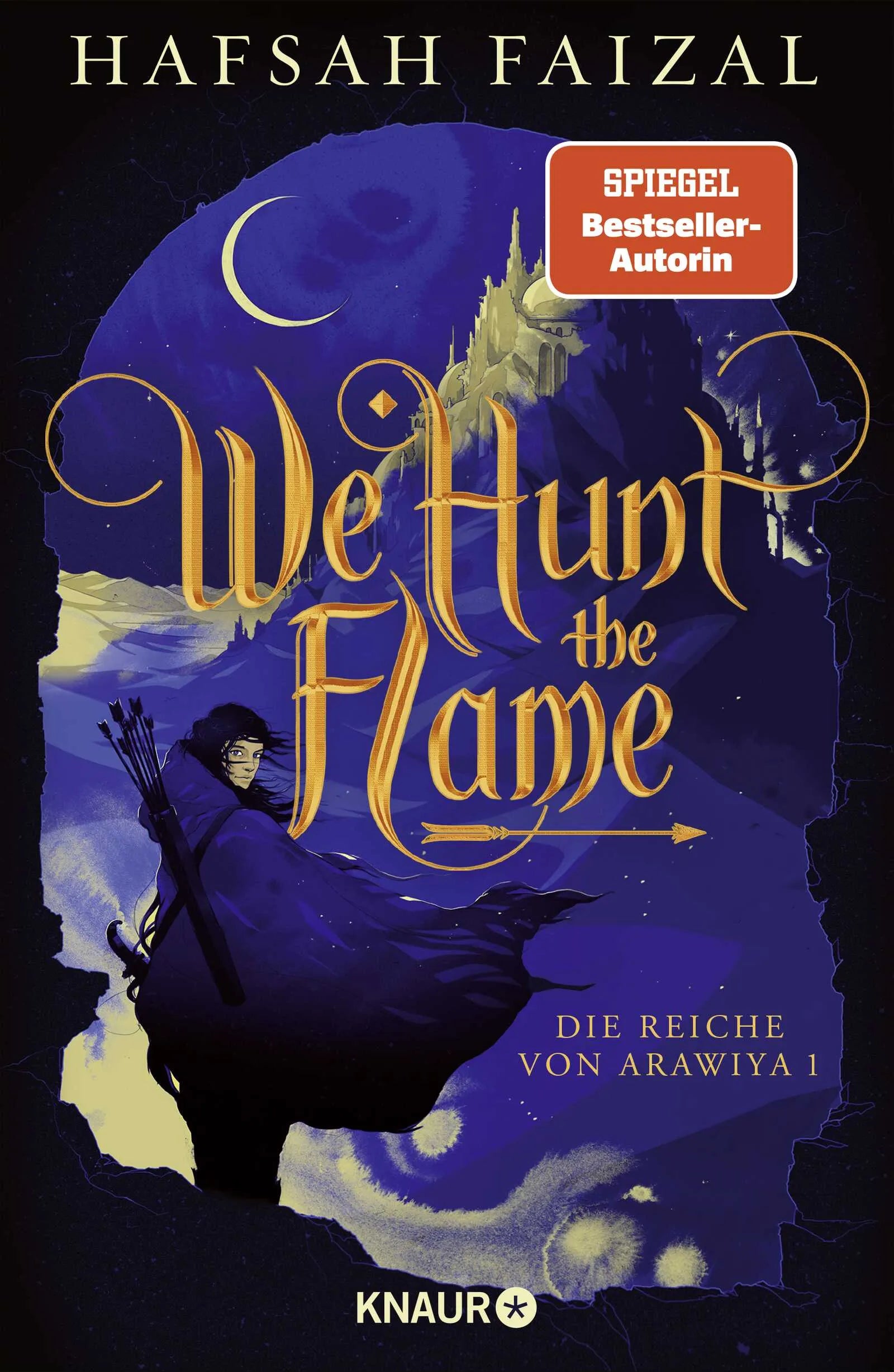 Buchcover von 'We hunt the Flame' - Gebundene Ausgabe von Hafsah Faizal