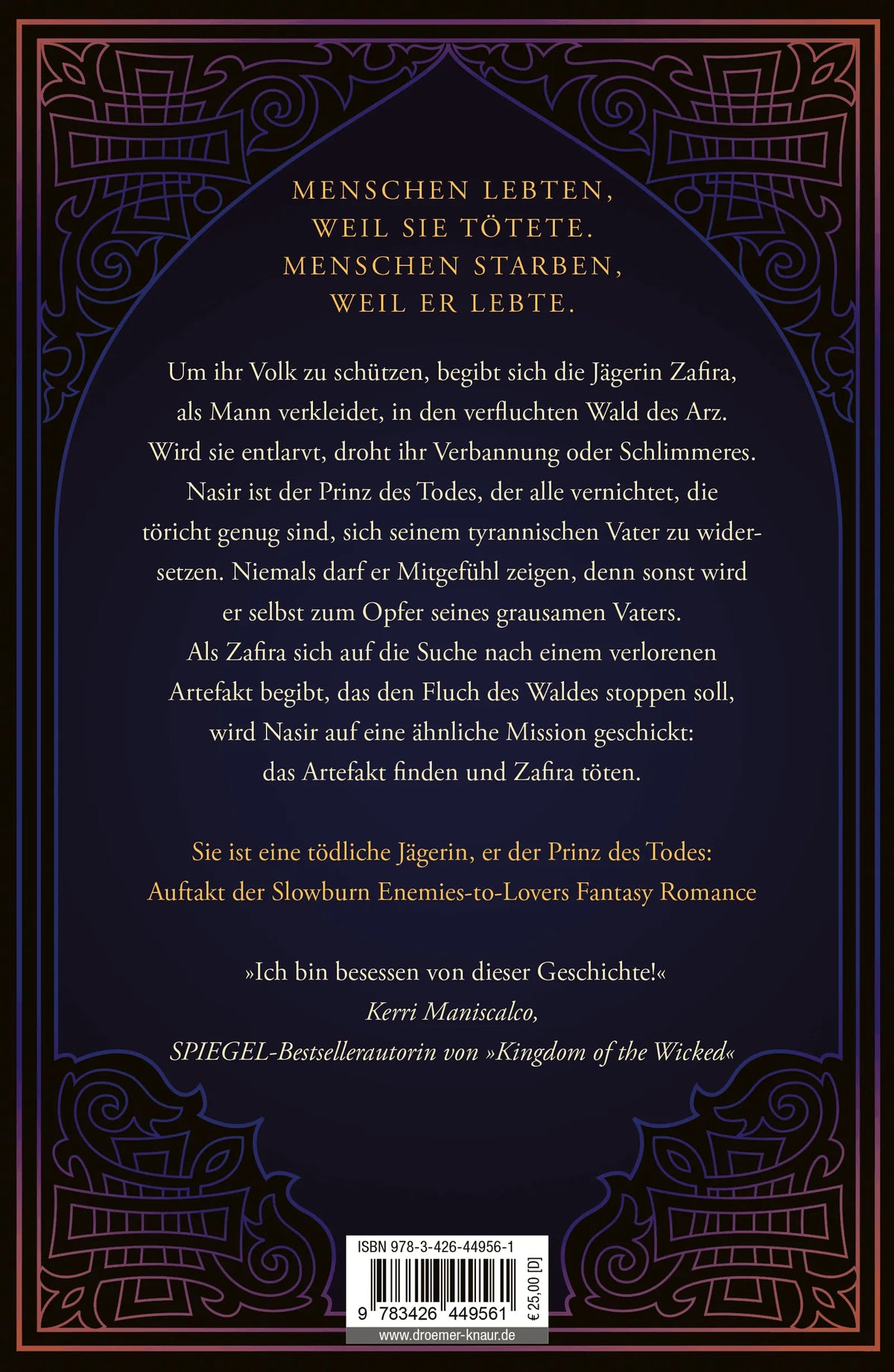 Rückseite: We hunt the Flame (Hardcover)