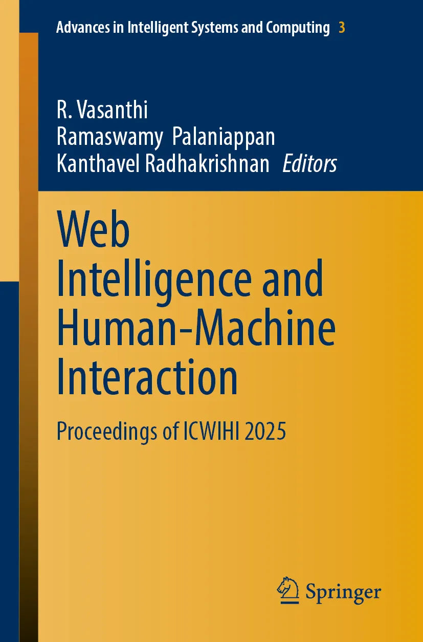 Cover: Web Intelligence and Human-Machine Interaction (E-Book)