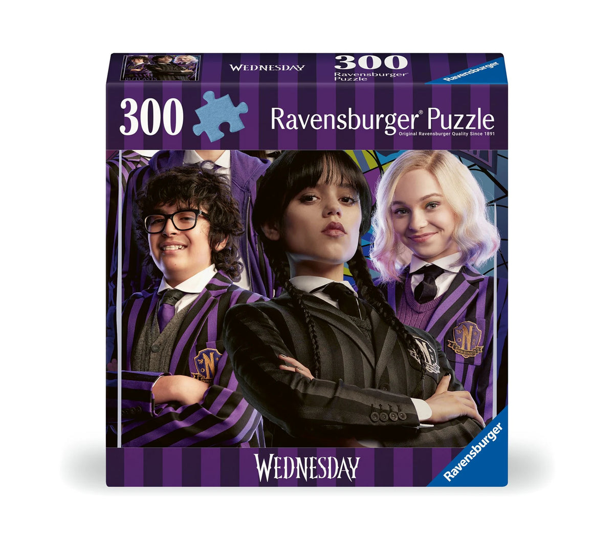 Puzzle: Erwachsenenpuzzle 300 Teile - Wednesday - Outcasts Are In