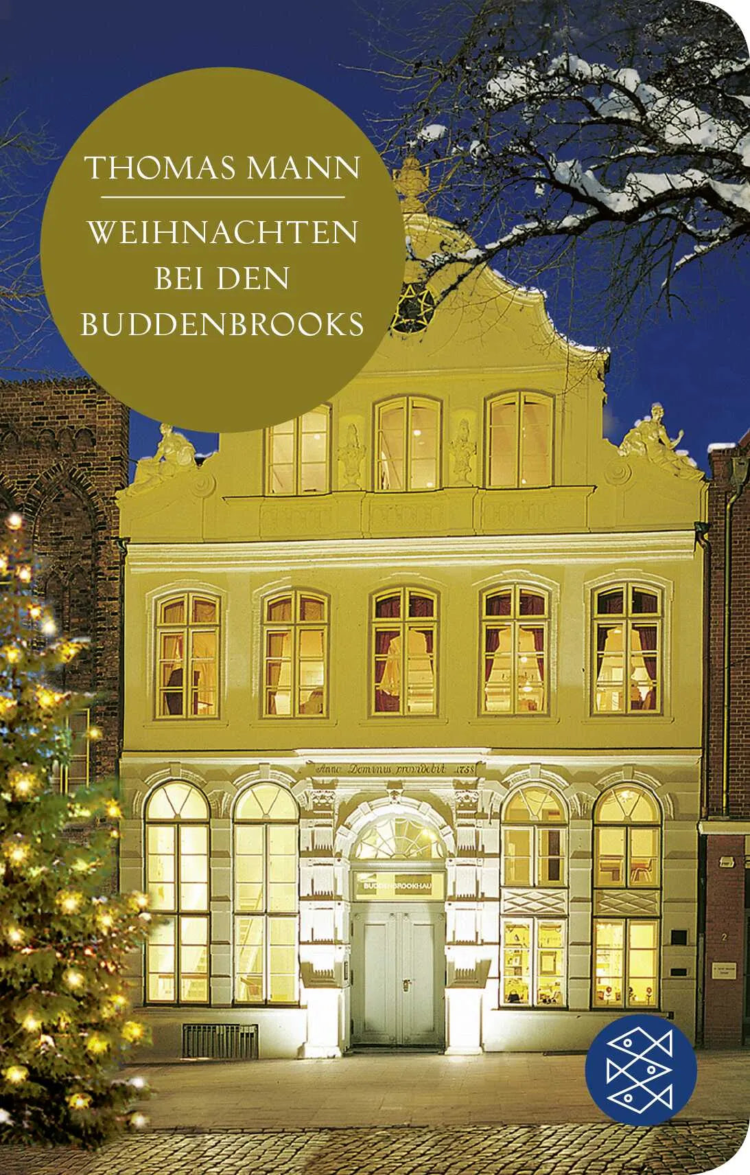 Buchcover von 'Weihnachten bei den Buddenbrooks' - Gebundene Ausgabe von Thomas Mann