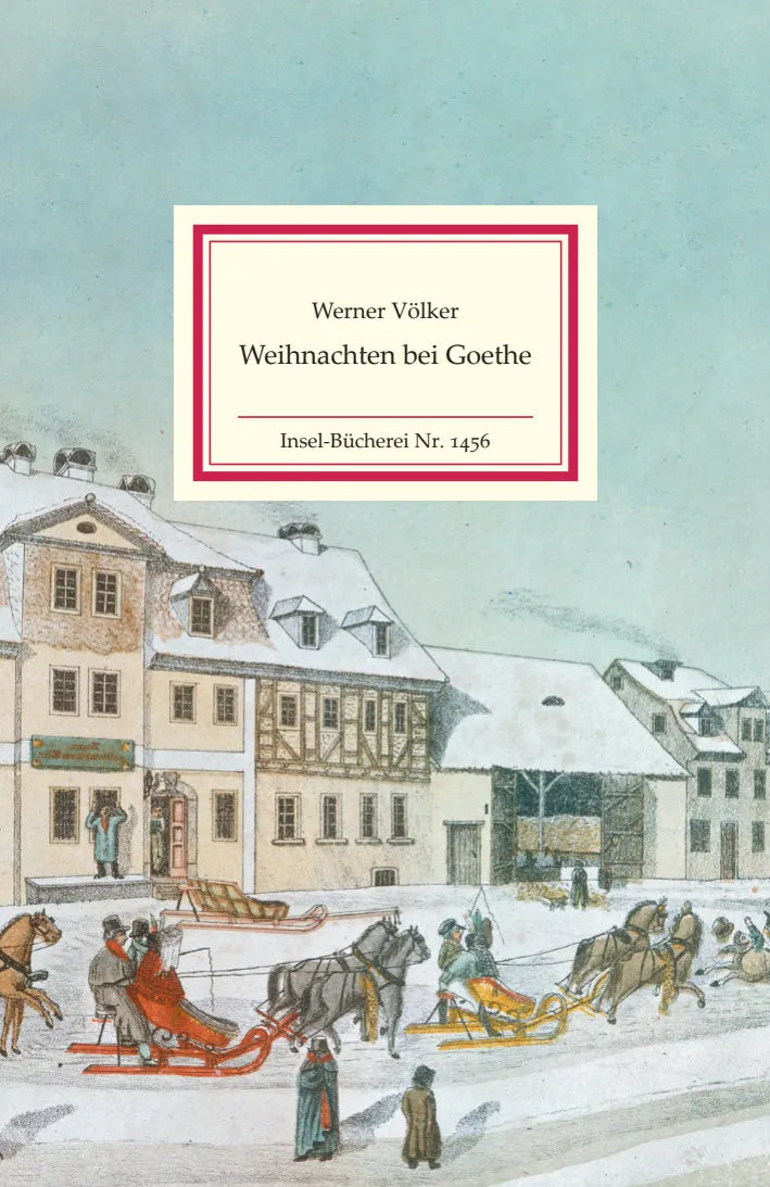 Buchcover von 'Weihnachten bei Goethe' - Gebundene Ausgabe von Werner Völker