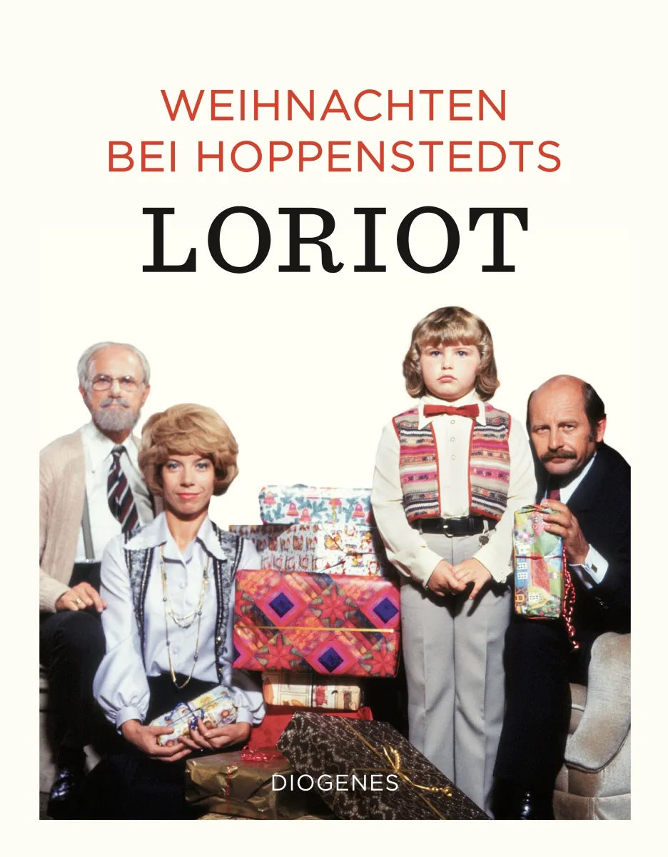 Buchcover von 'Weihnachten bei Hoppenstedts' - Gebundene Ausgabe von Loriot