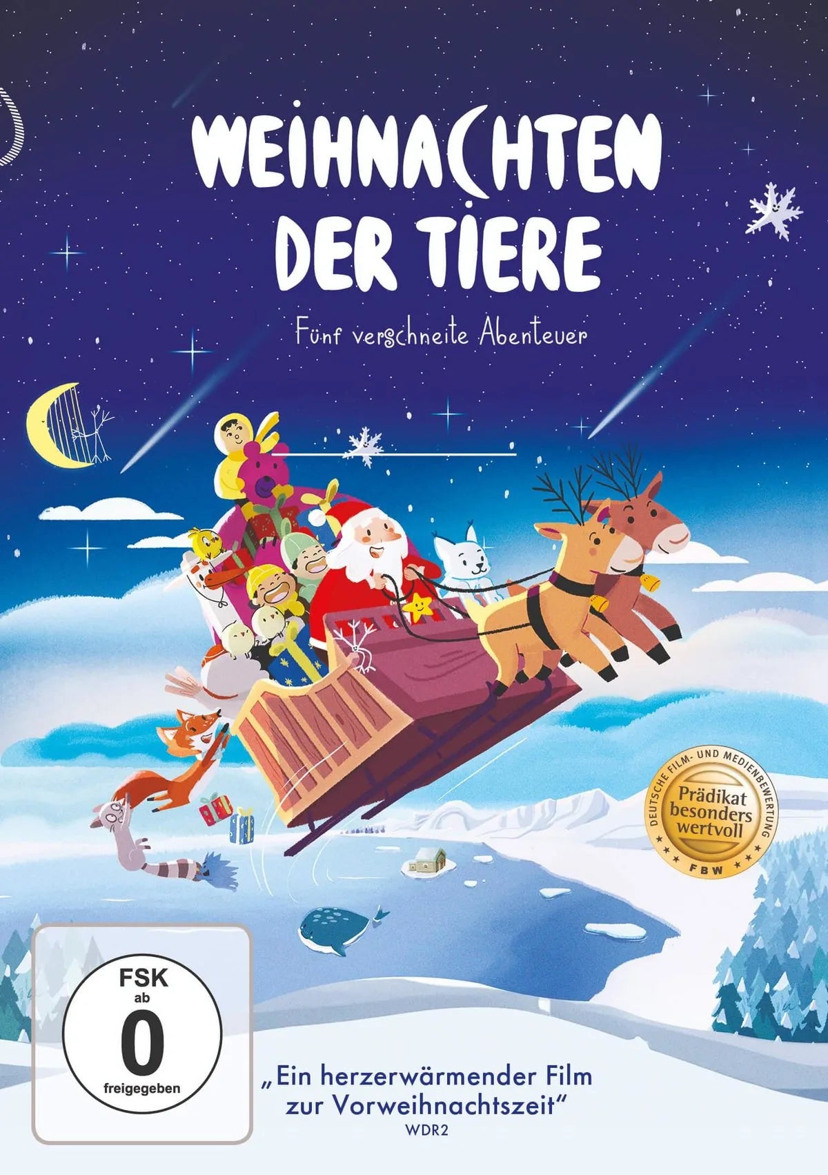 Weihnachten der Tiere - DVD