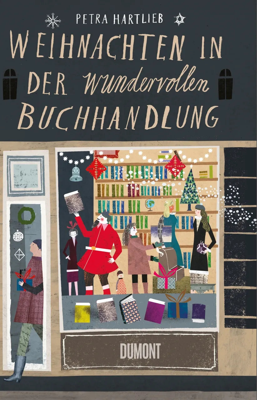 Buchcover von 'Weihnachten in der wundervollen Buchhandlung' - Gebundene Ausgabe von Petra Hartlieb