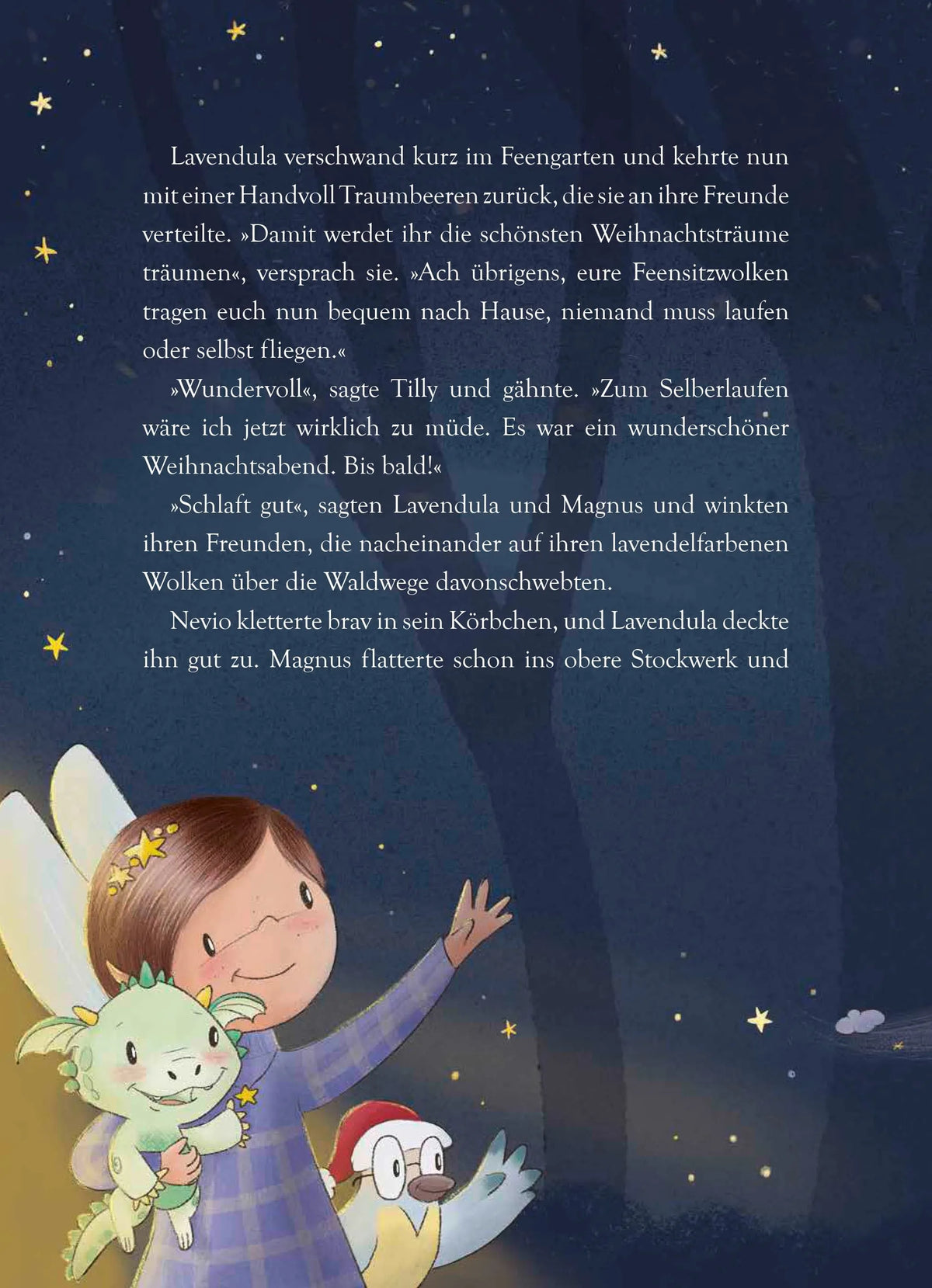 Detailansicht: Weihnachten mit der kleinen Fee Lavendula (Hardcover)