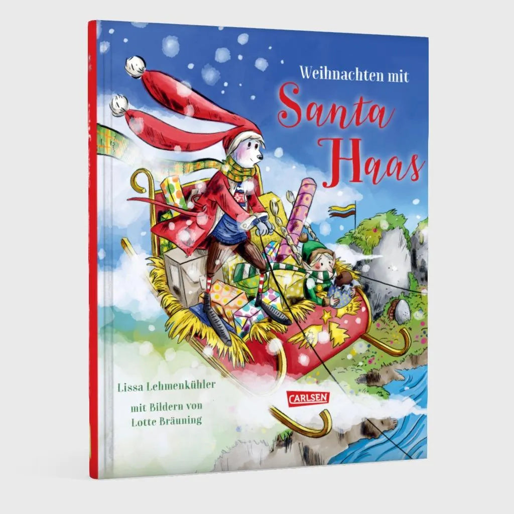 Produktansicht: Weihnachten mit Santa Haas (Gebundene Ausgabe)