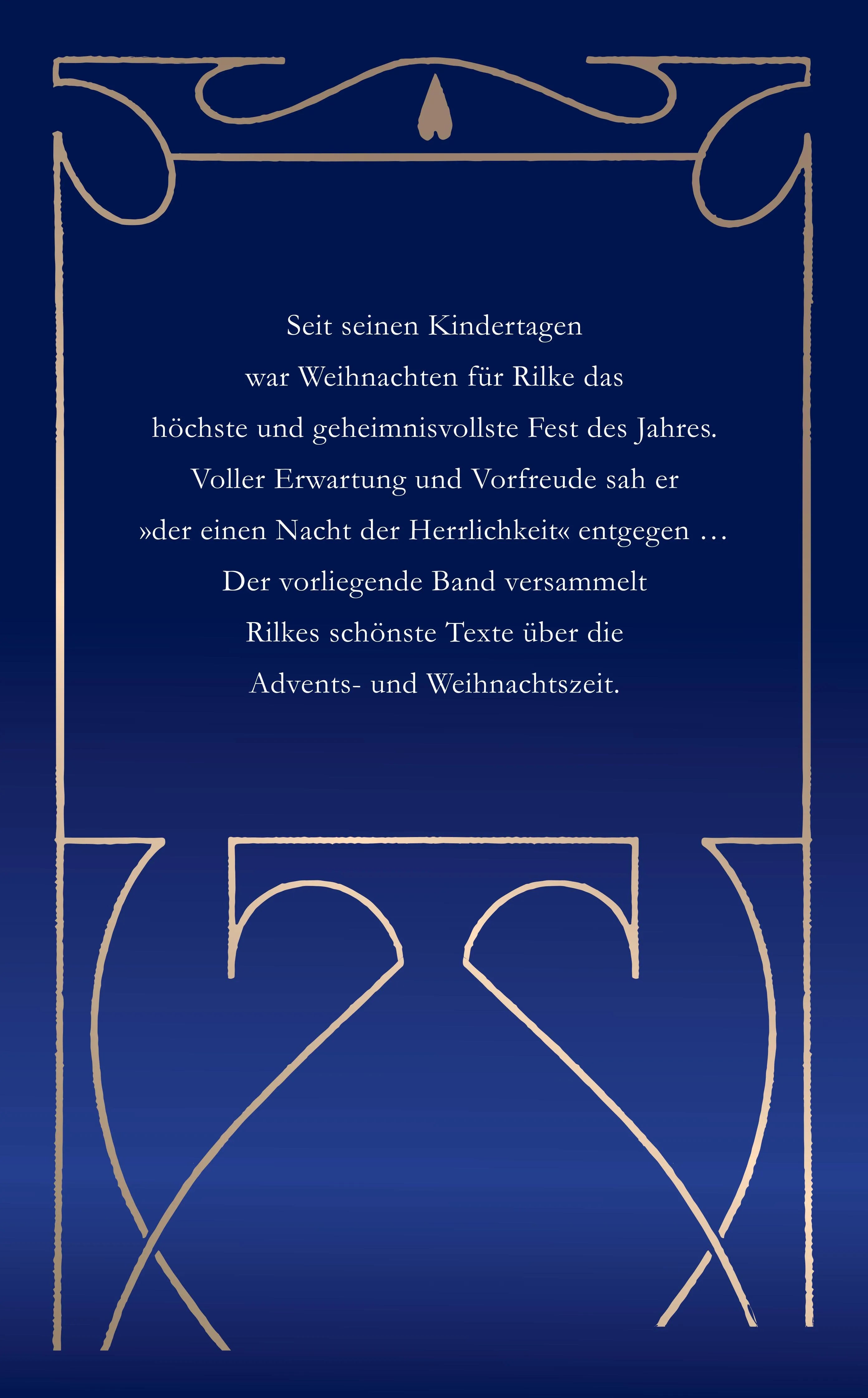 Buchrückseite von 'Weihnachten naht' mit Klappentext - Taschenbuch