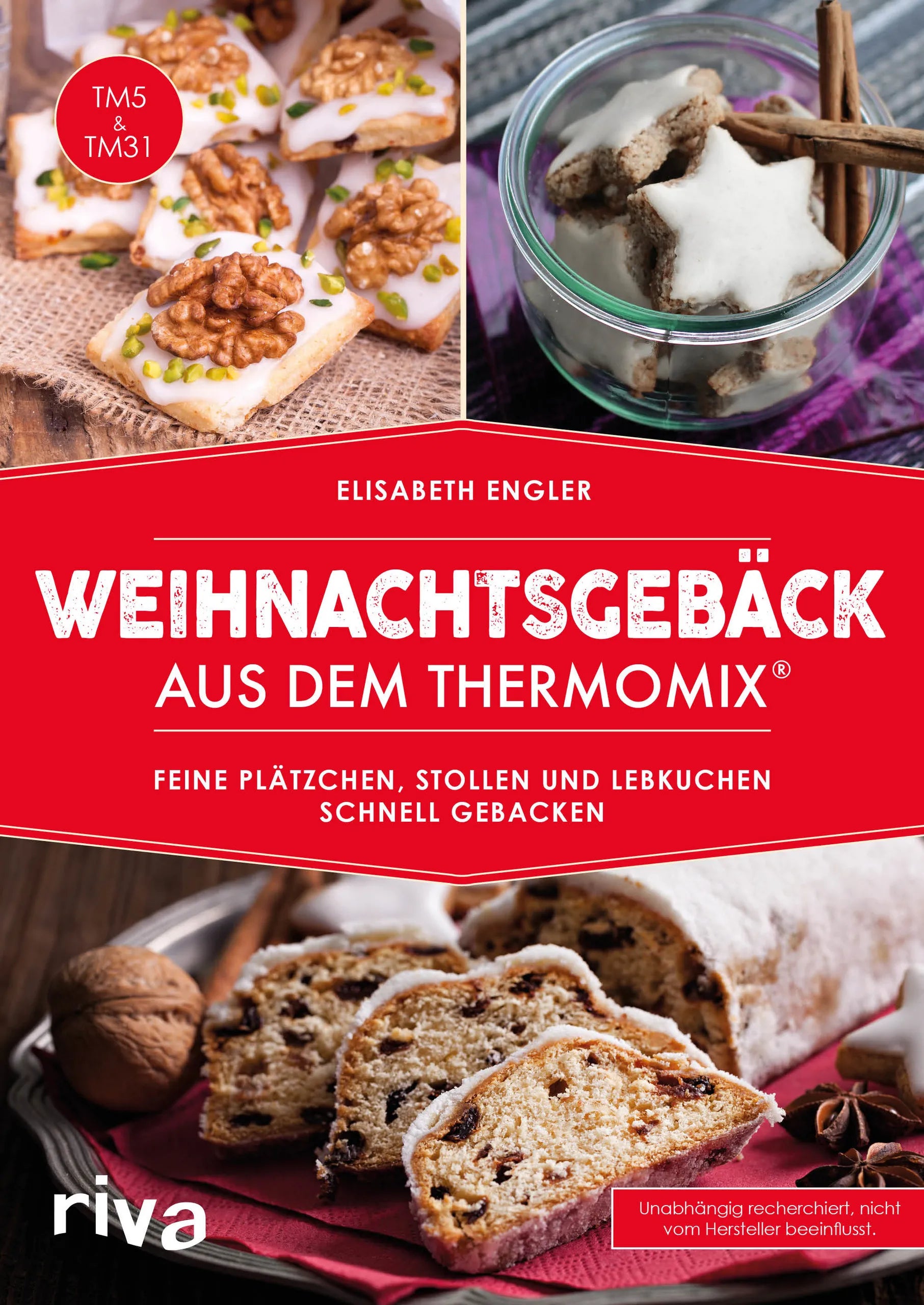 Buchcover von 'Weihnachtsgebäck aus dem Thermomix®' - Taschenbuch von Elisabeth Engler