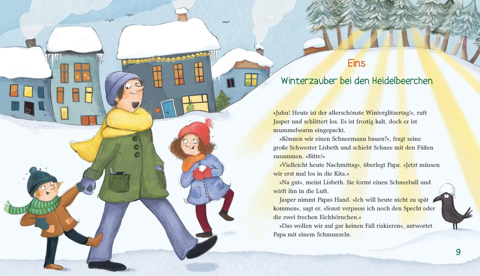 Abbildung von 'Weihnachtstrubel im Winterwald'