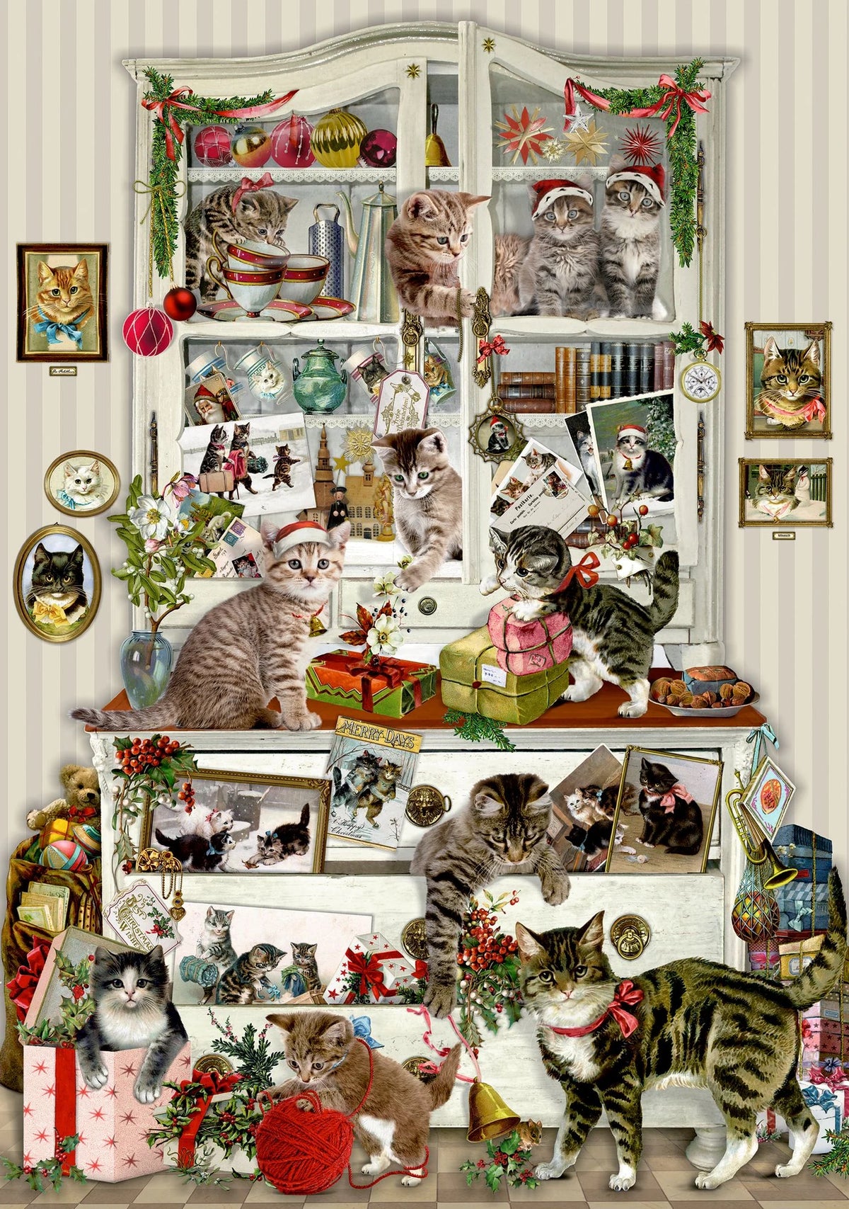 Puzzle: Puzzle – Weihnachtszauber auf vier Pfoten
