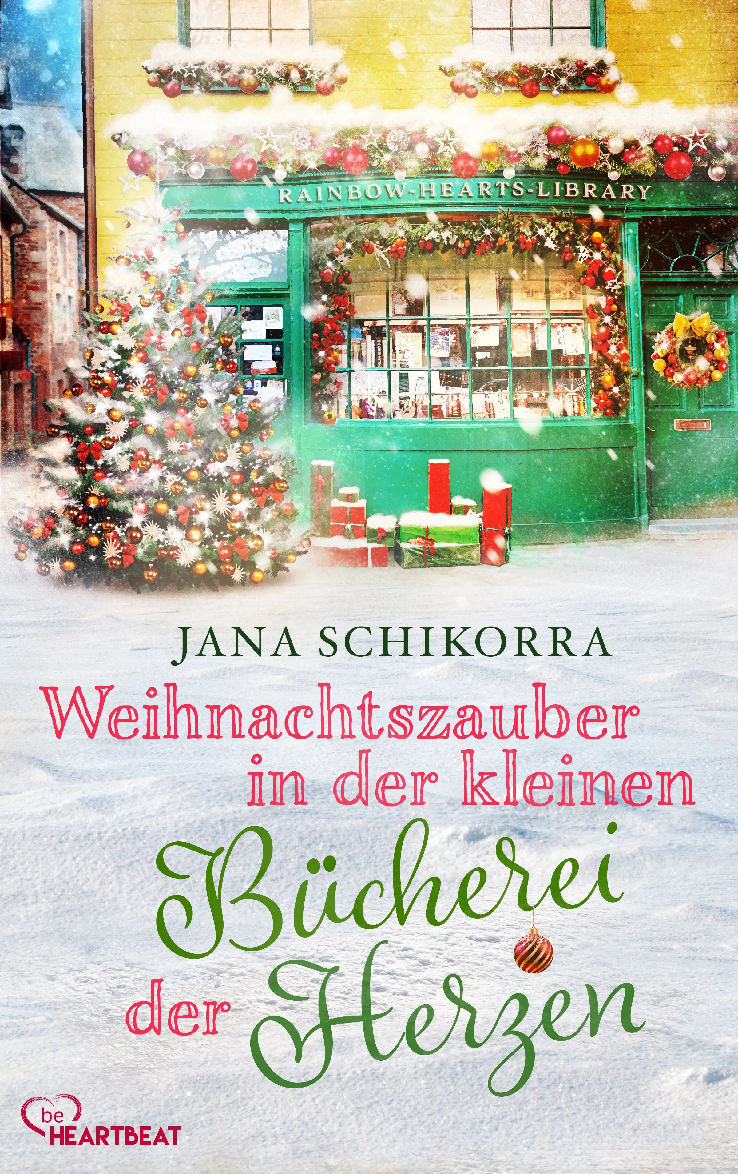 Cover: Weihnachtszauber in der kleinen Bücherei der Herzen (E-Book) von Jana Schikorra