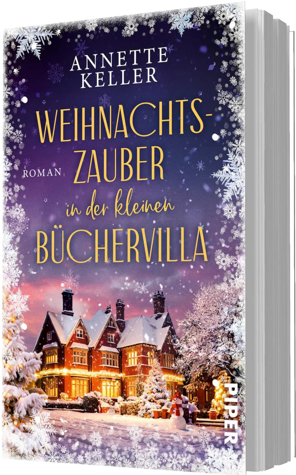 Detailansicht: Weihnachtszauber in der kleinen Büchervilla (Taschenbuch)