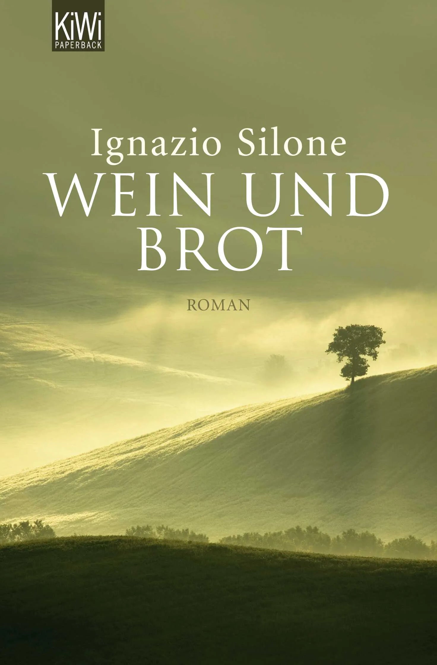 Buchcover von 'Wein und Brot' - Taschenbuch von Ignazio Silone