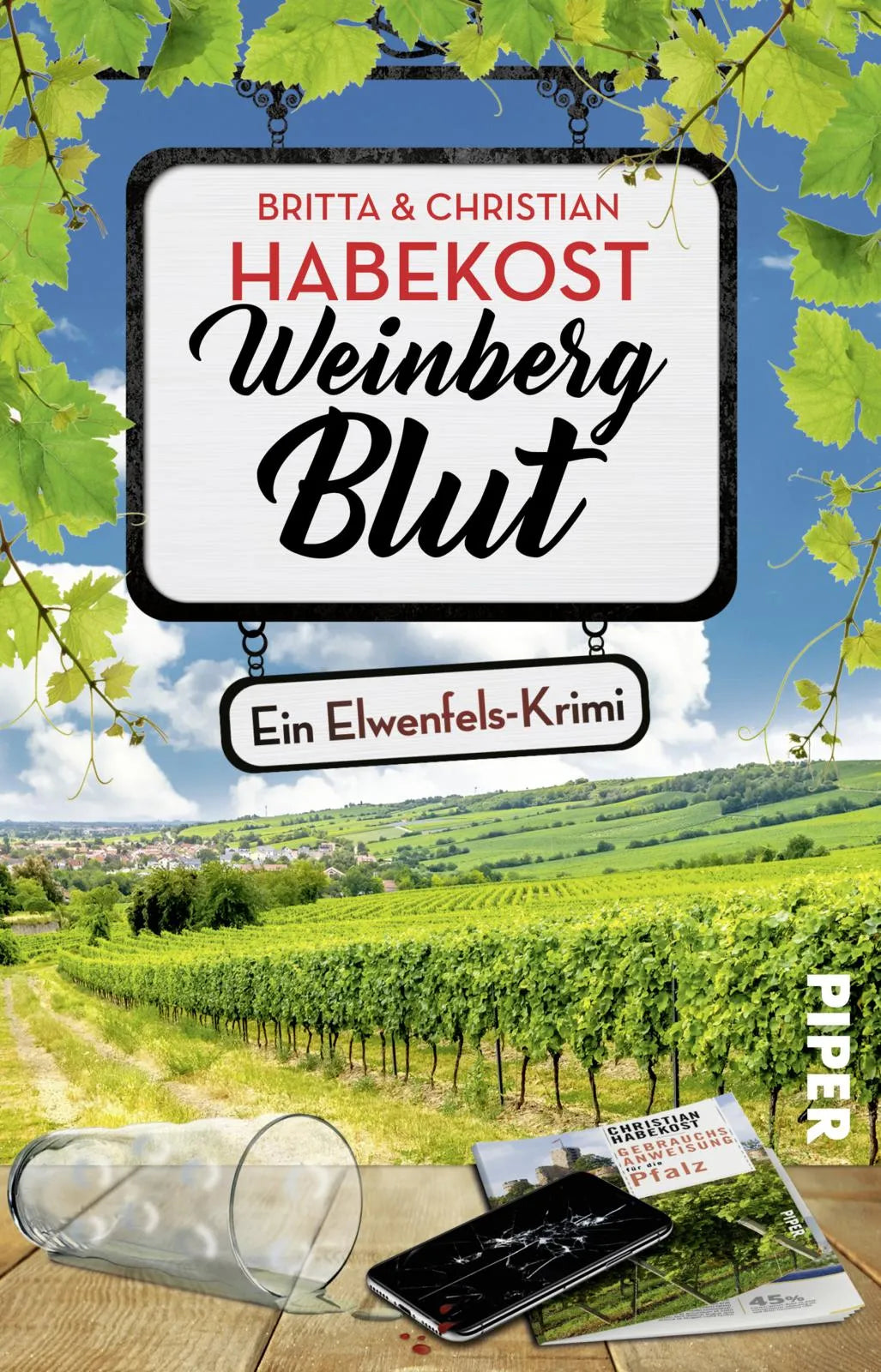 Buchcover von 'Weinbergblut' - Taschenbuch von Britta Habekost