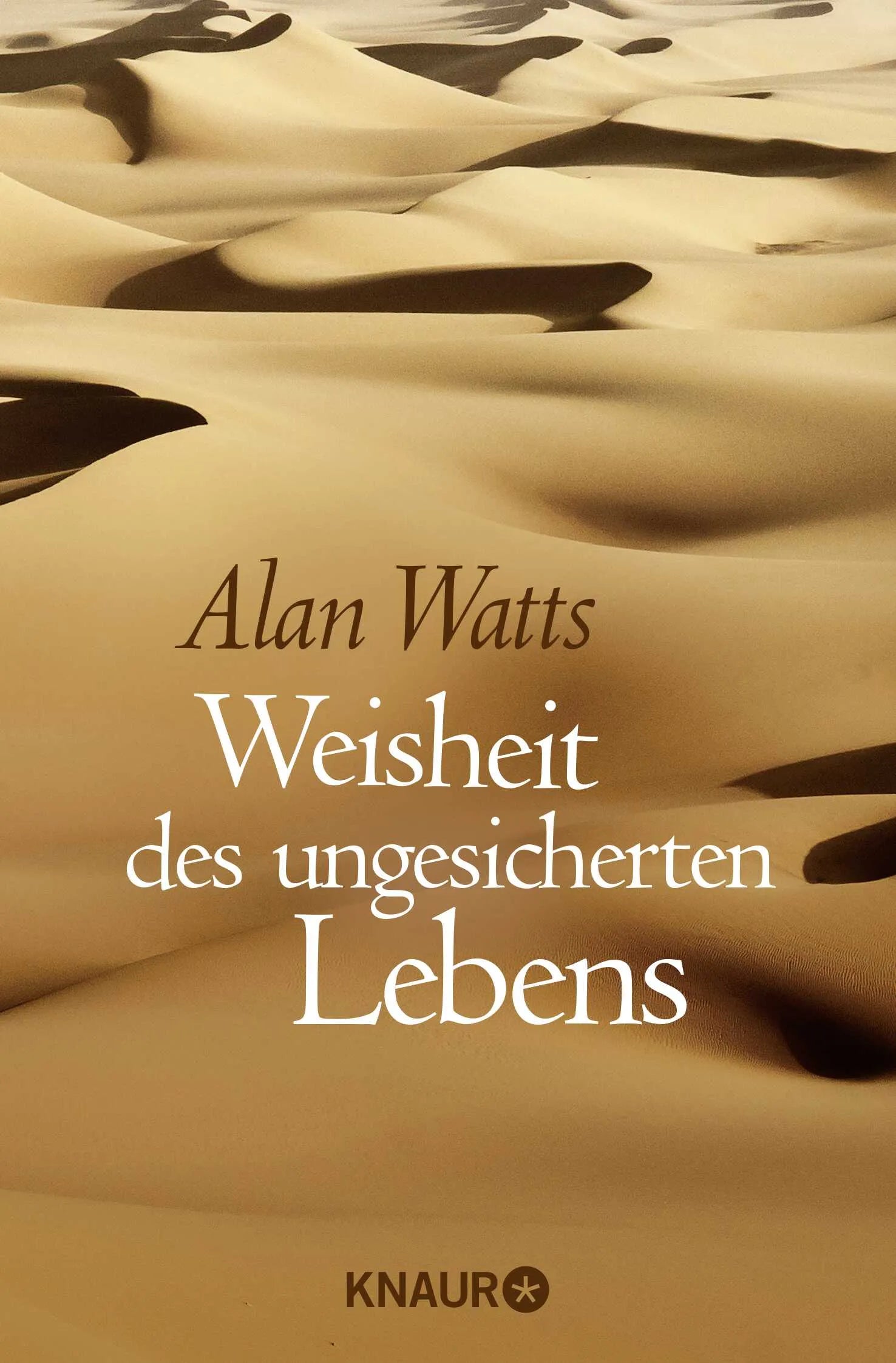 Buchcover von 'Weisheit des ungesicherten Lebens' - Taschenbuch von Alan Watts