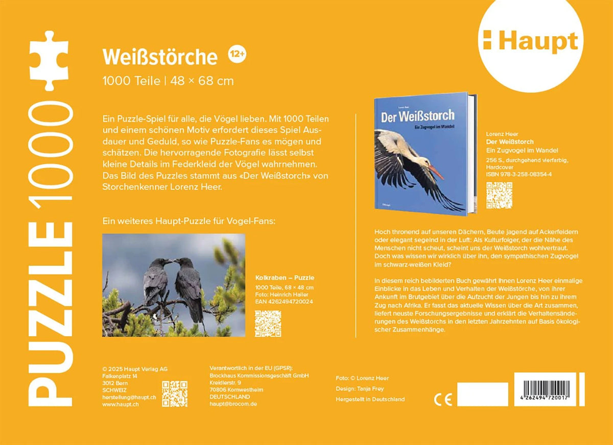 Weißstörche – Puzzle – Ansicht