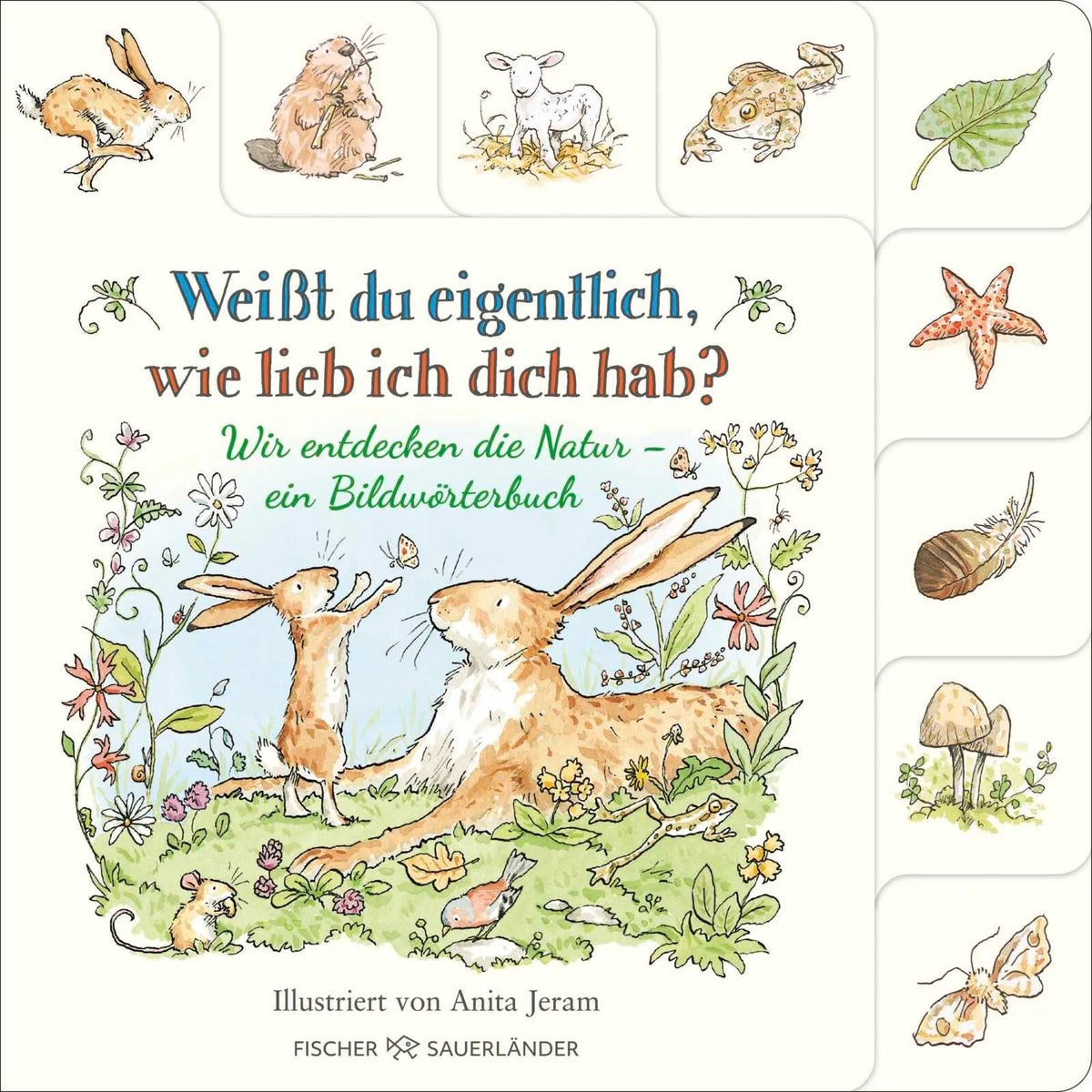 Cover: Weißt du eigentlich, wie lieb ich dich hab? Wir entdecken die Natur (Hardcover) von Sam McBratney