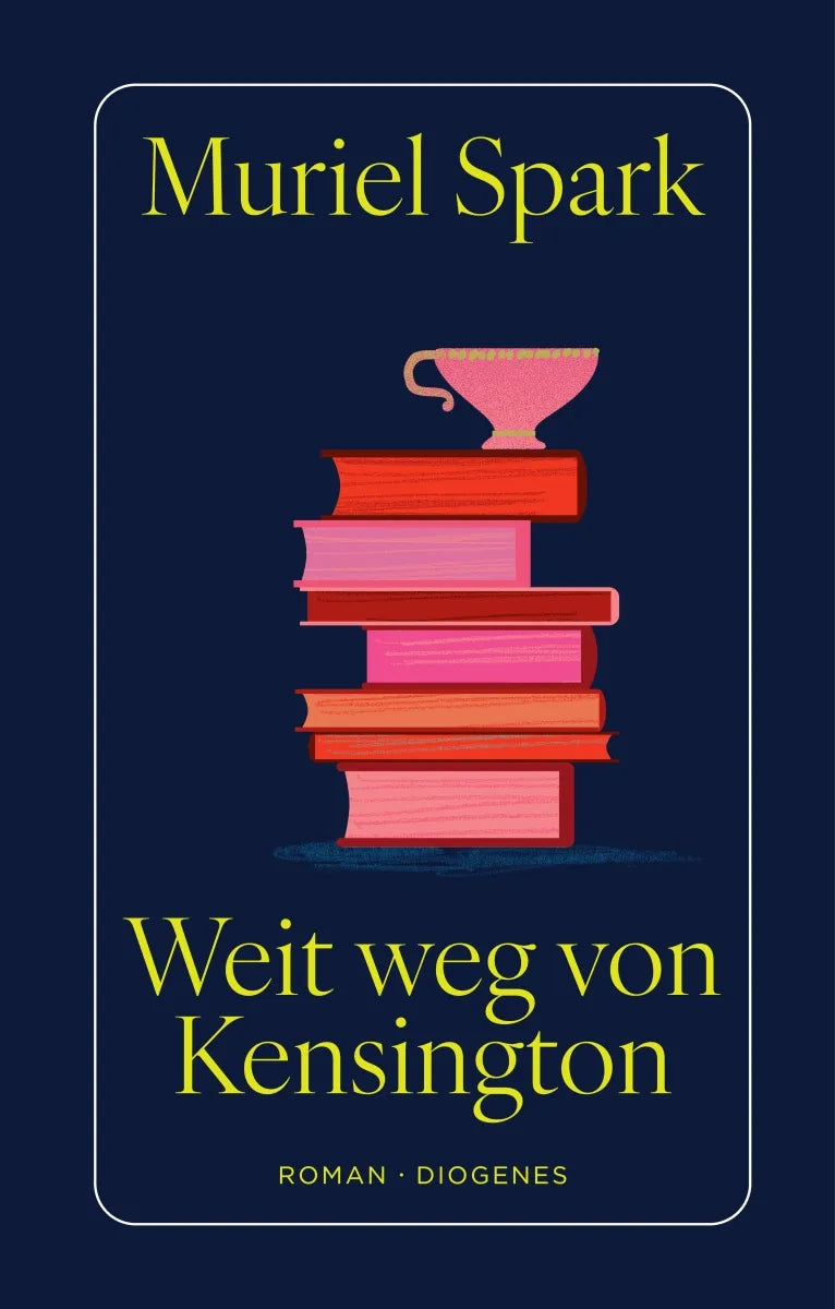 Buchcover von 'Weit weg von Kensington' - Gebundene Ausgabe von Muriel Spark