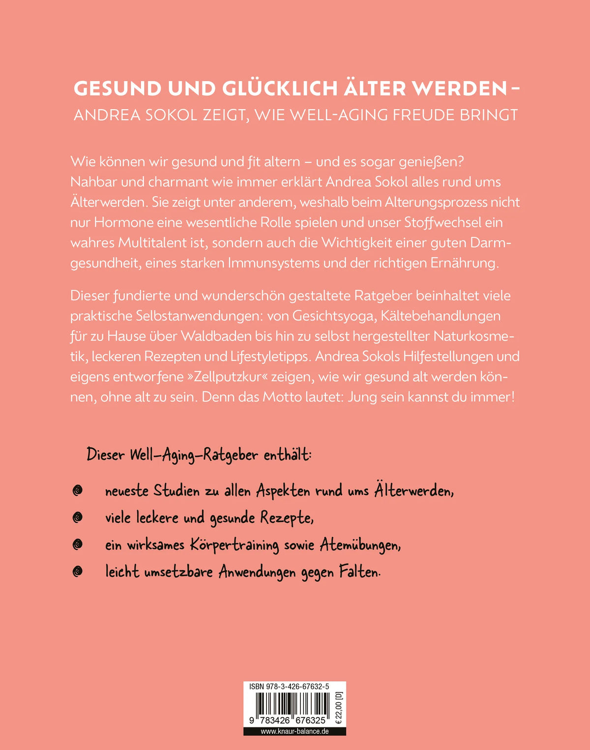 Rückseite: Well-Aging - jung sein kannst du immer (Paperback)