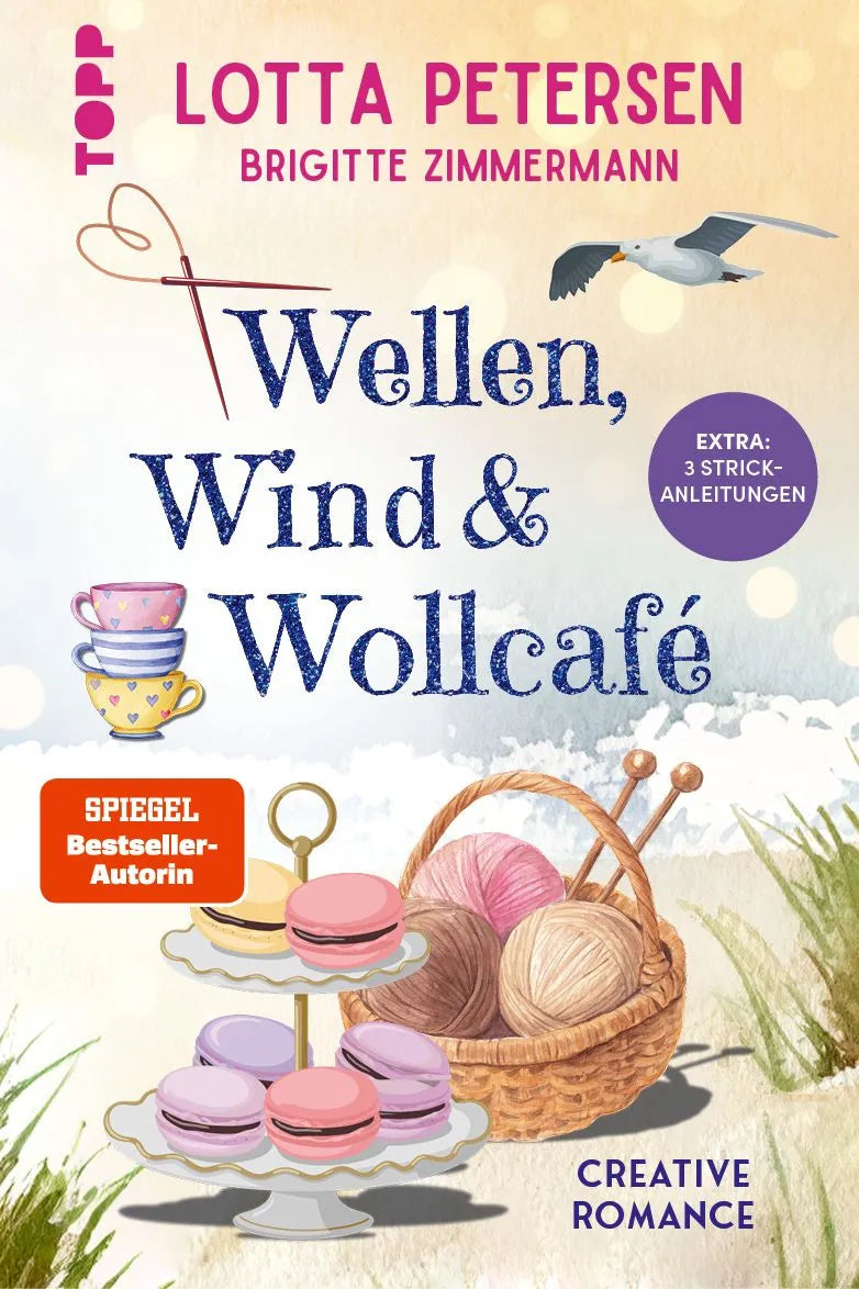 Cover: Wellen, Wind und Wollcafé (Taschenbuch) von Lotta Petersen