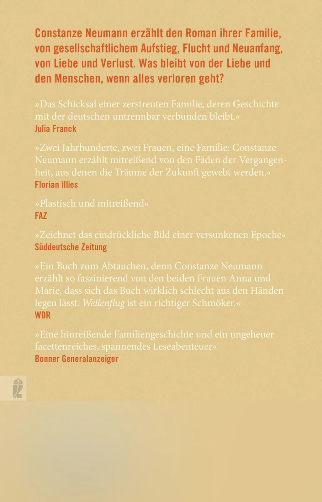 Rückseite: Wellenflug (Taschenbuch)