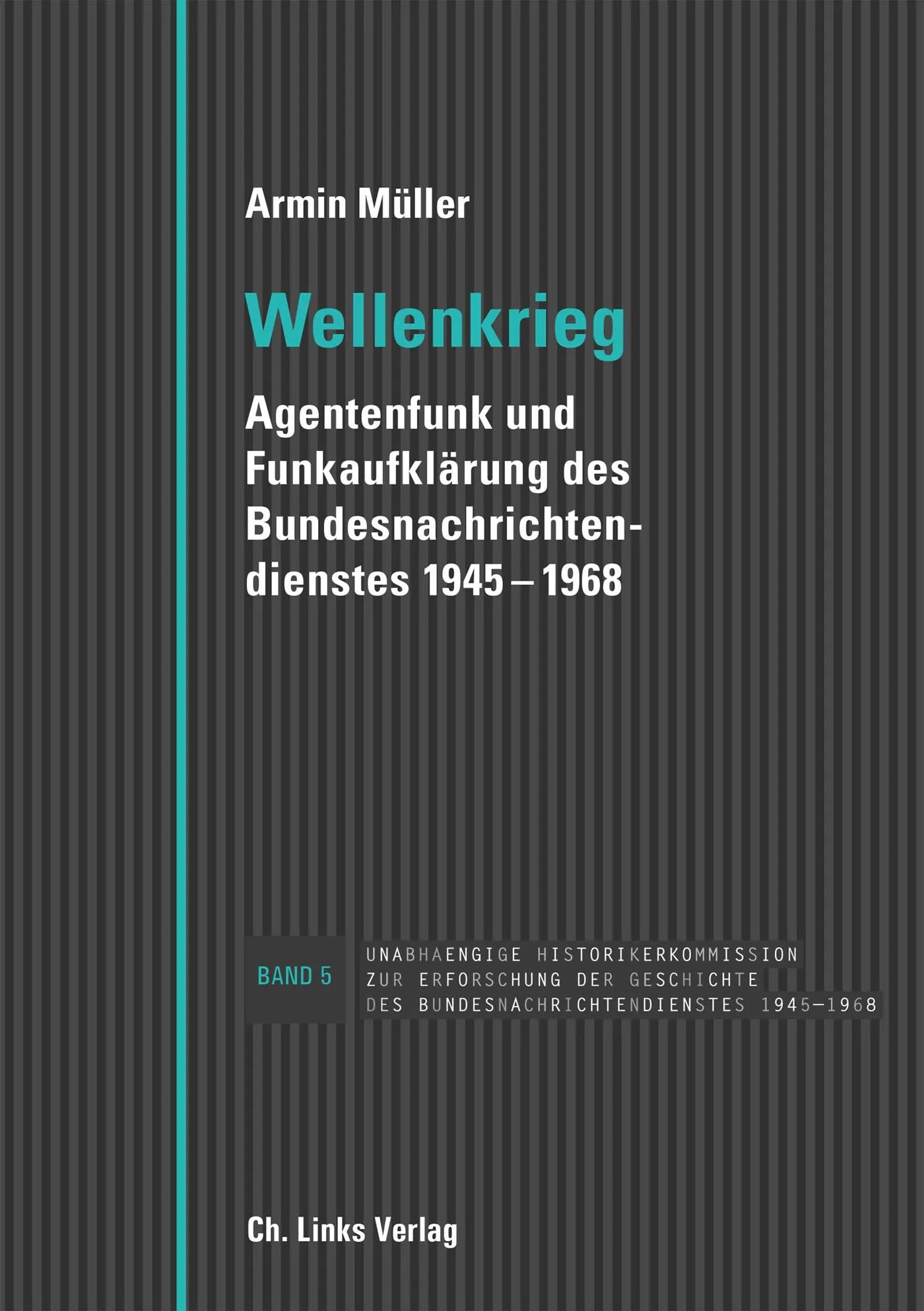 Buchcover von 'Wellenkrieg' - Gebundene Ausgabe von Armin Müller