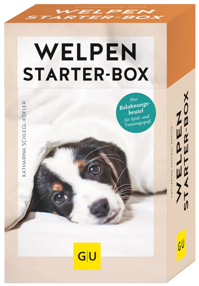 Buchcover von 'Welpen-Starter-Box' - Gebundene Ausgabe von Katharina Schlegl-Kofler