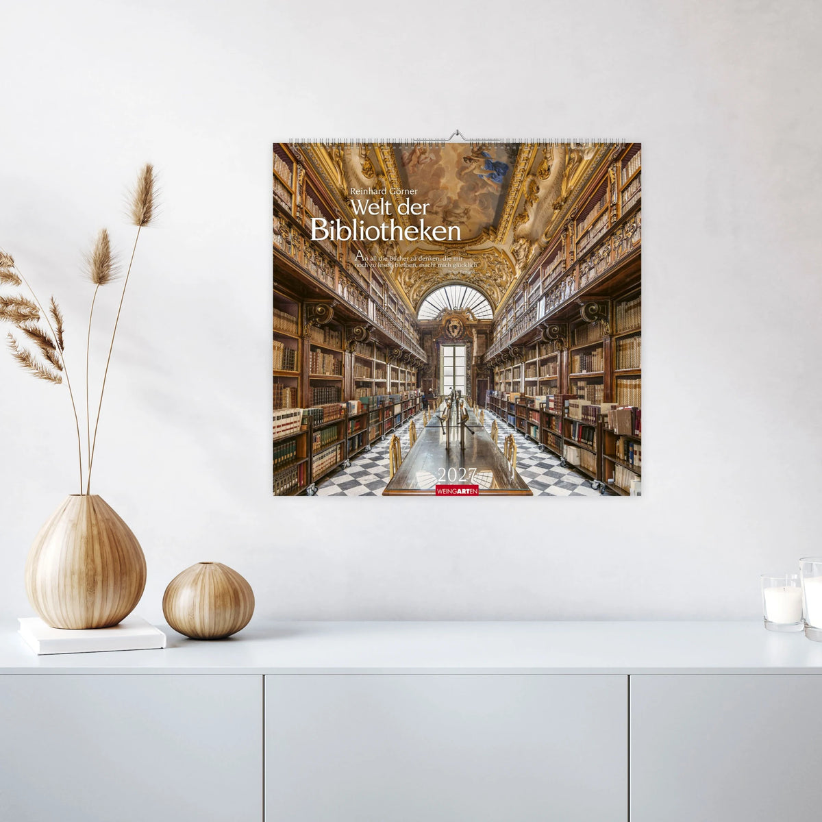 Welt der Bibliotheken Kalender 2027 – Ansicht