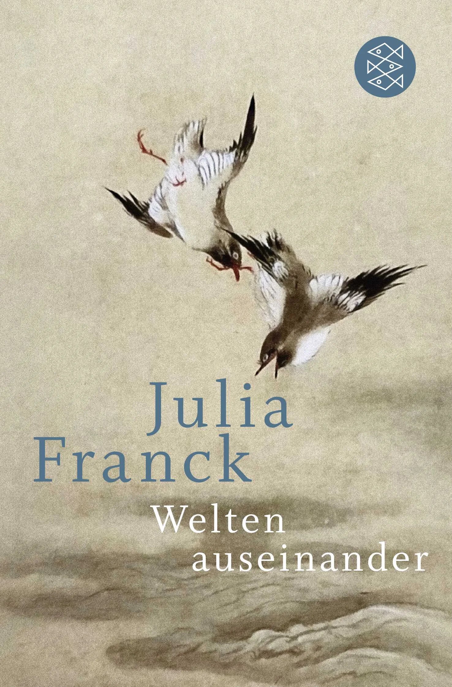 Buchcover von 'Welten auseinander' - Taschenbuch von Julia Franck