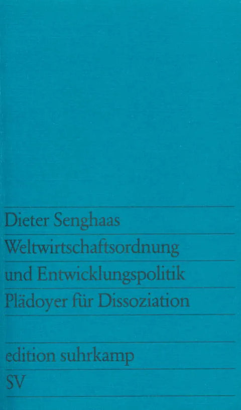 Weltwirtschaftsordnung und Entwicklungspolitik
