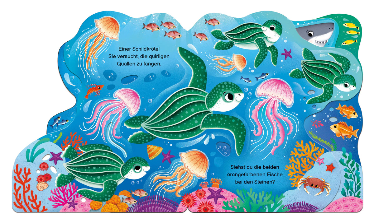 Detailansicht: Wen entdeckst du? Im Meer (Hardcover)