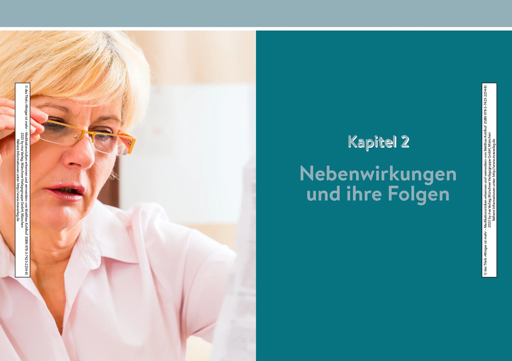 Innenansicht von 'Weniger ist mehr – Medikationsrisiken erkennen und vermeiden' - Taschenbuch