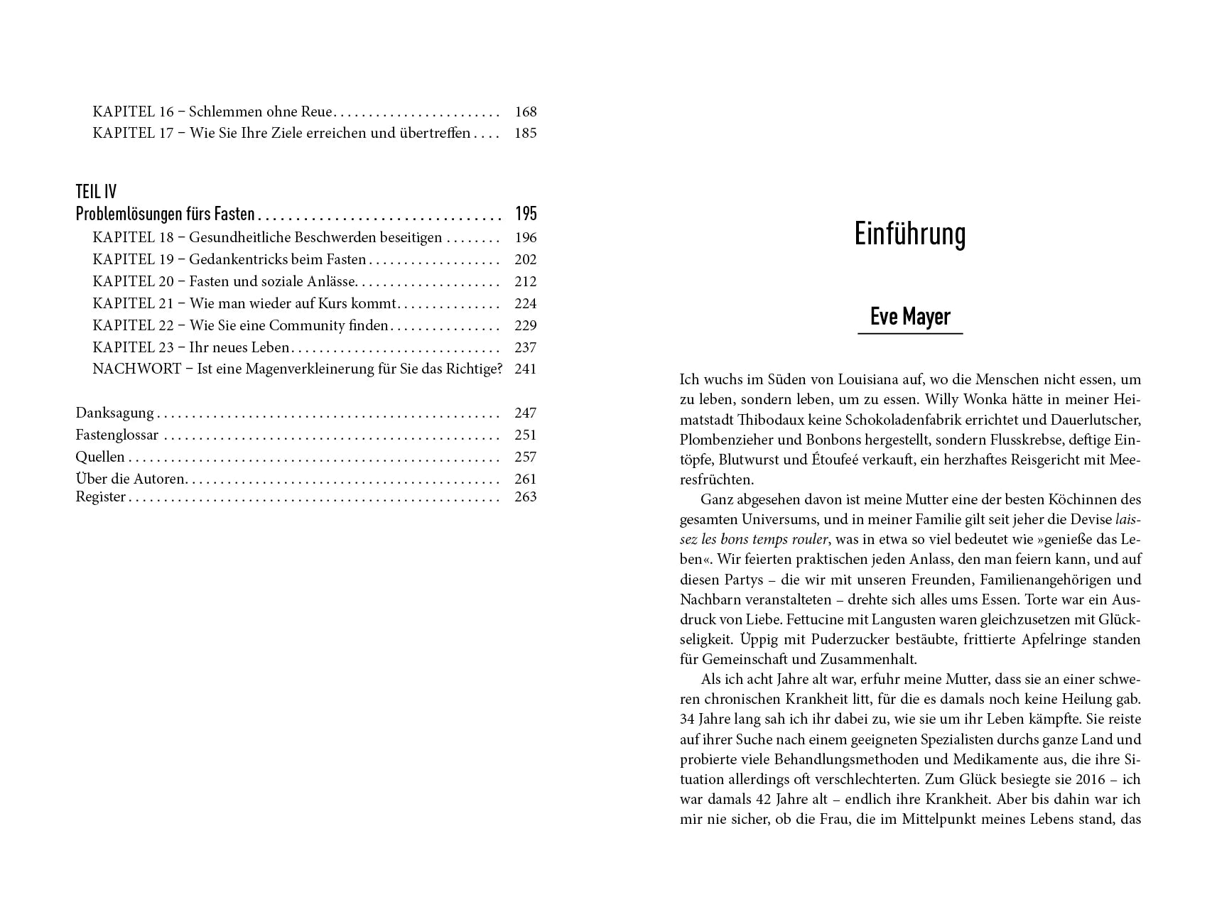 Innenansicht von 'Weniger ist mehr' - Taschenbuch