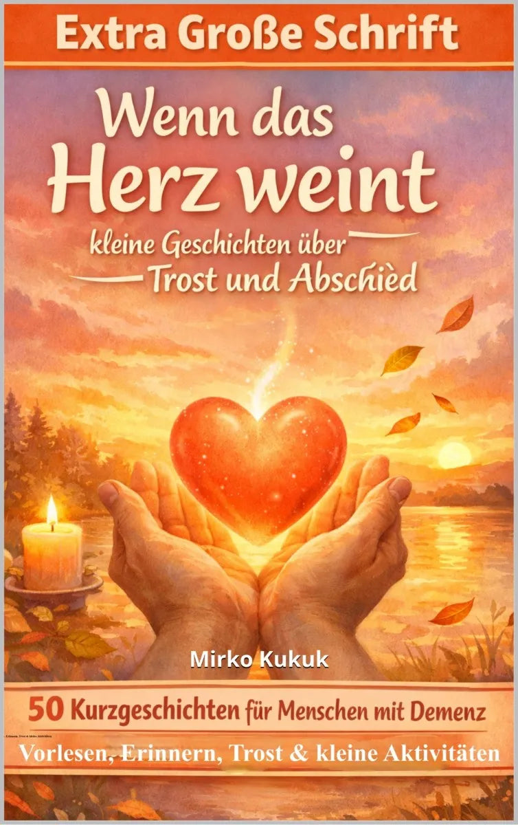 Cover: Wenn das Herz weint - kleine Geschichten über Trost und Abschied (E-Book) von Mirko Kukuk