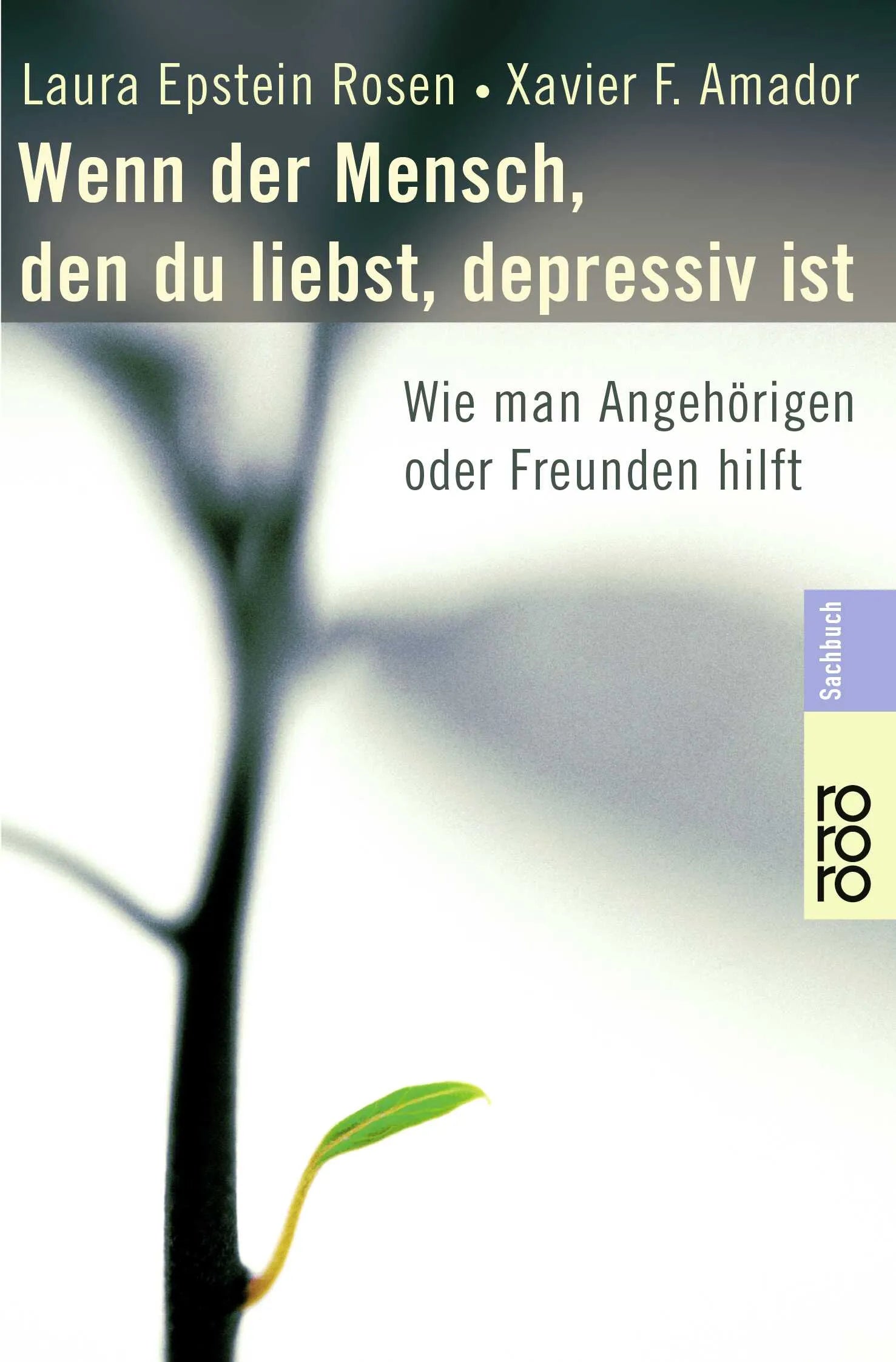 Buchcover von 'Wenn der Mensch, den du liebst, depressiv ist' - Taschenbuch von Laura Epstein Rosen