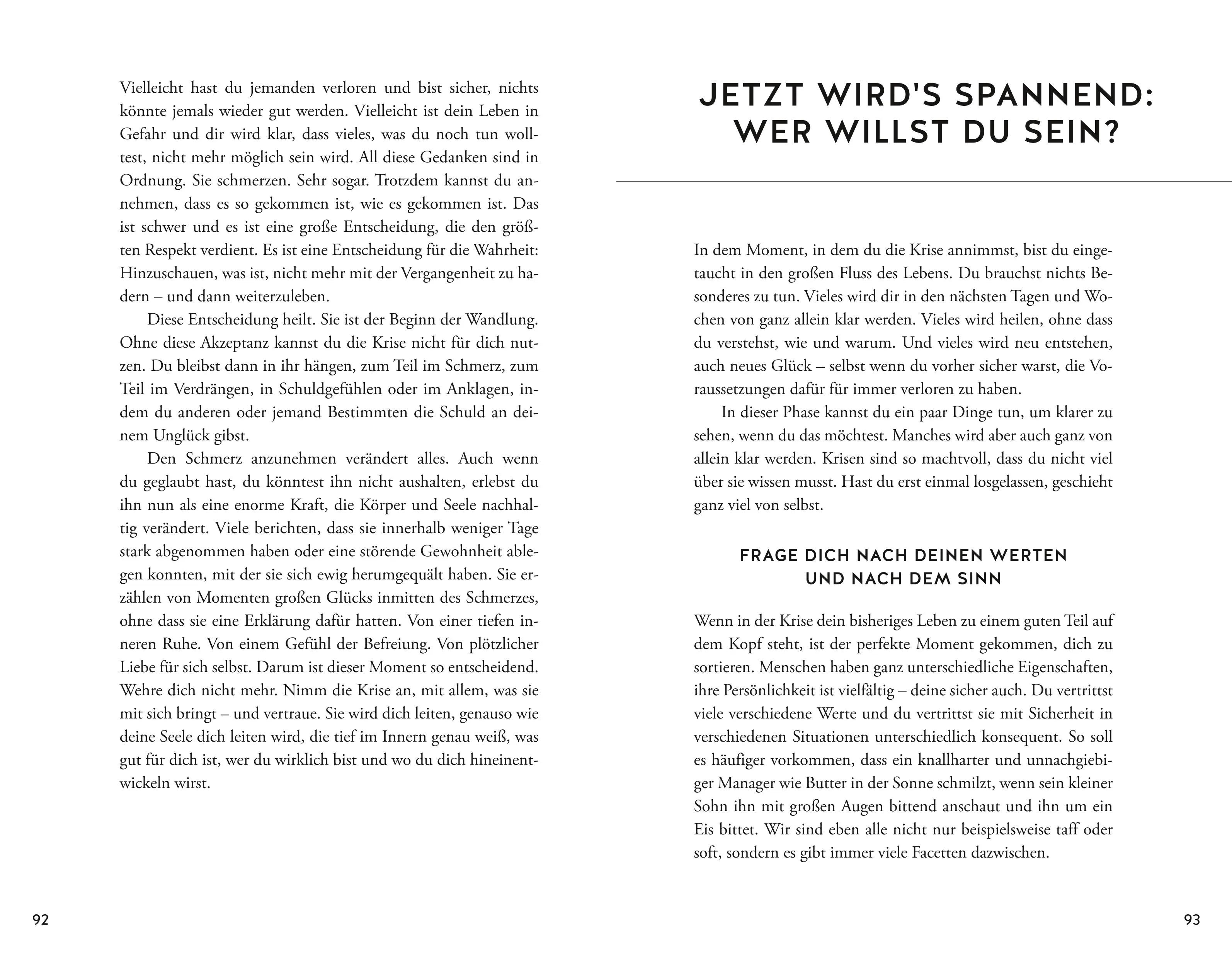 Abbildung von 'Wenn dir das Leben in den Arsch tritt, nutze den Schwung'